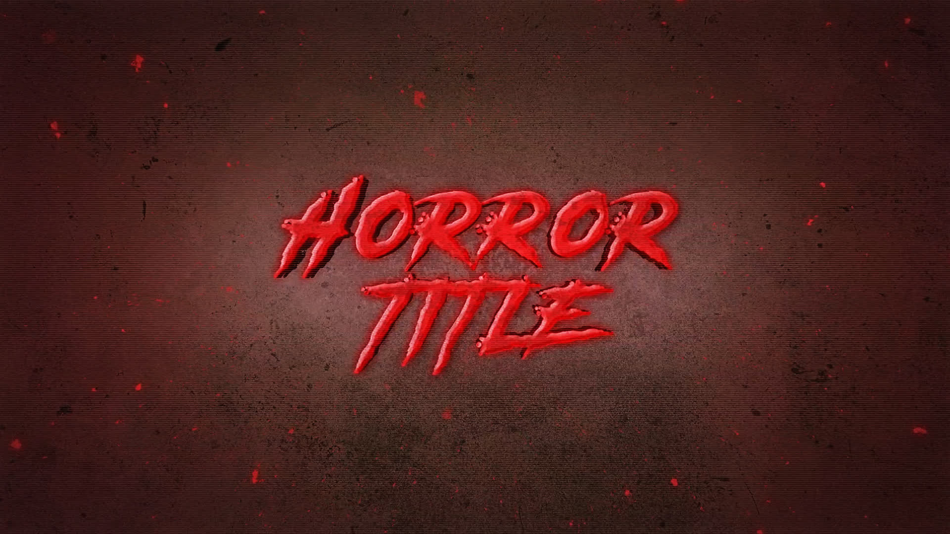 Horror Title