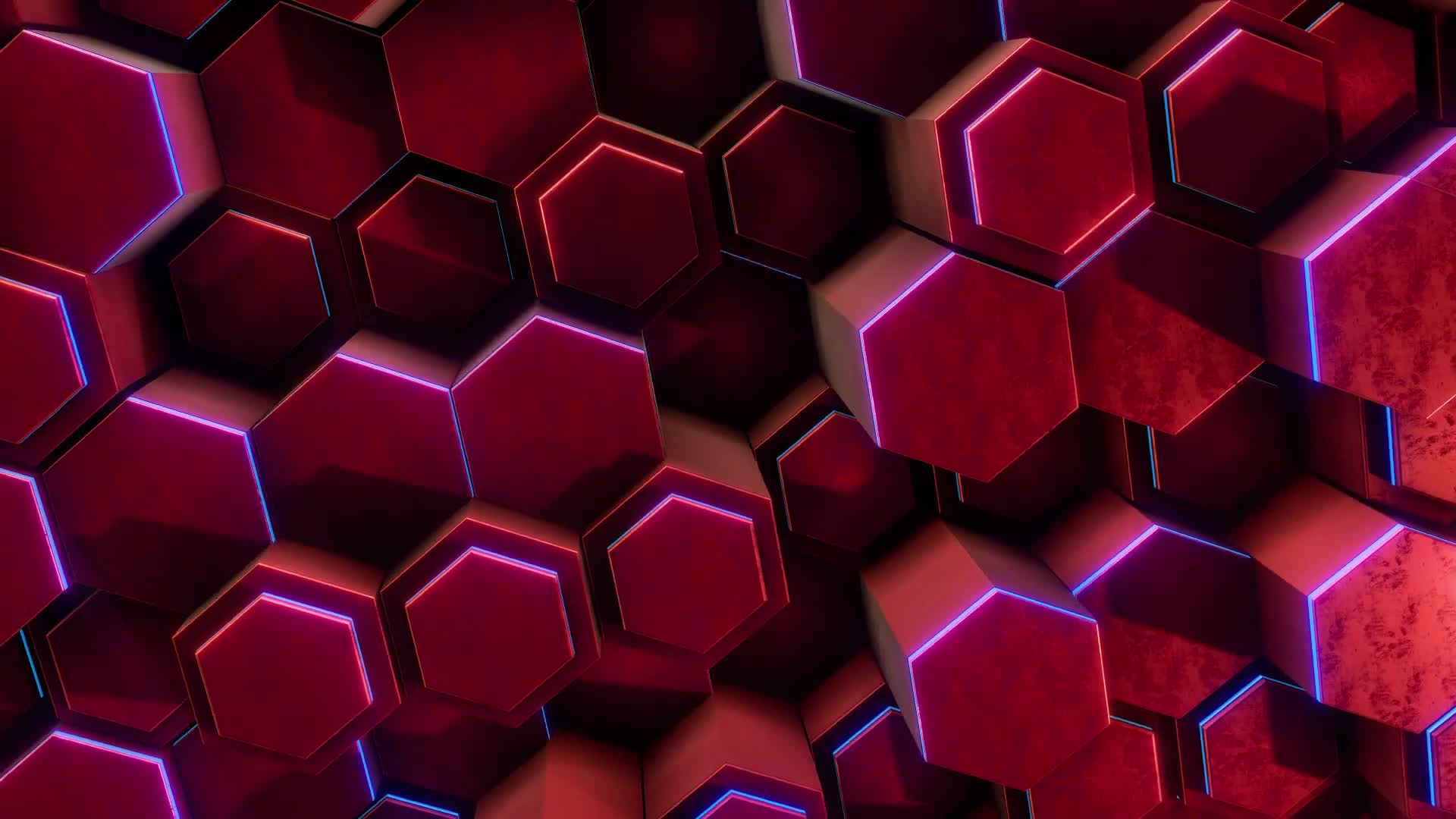 Hot Lava Grid Background