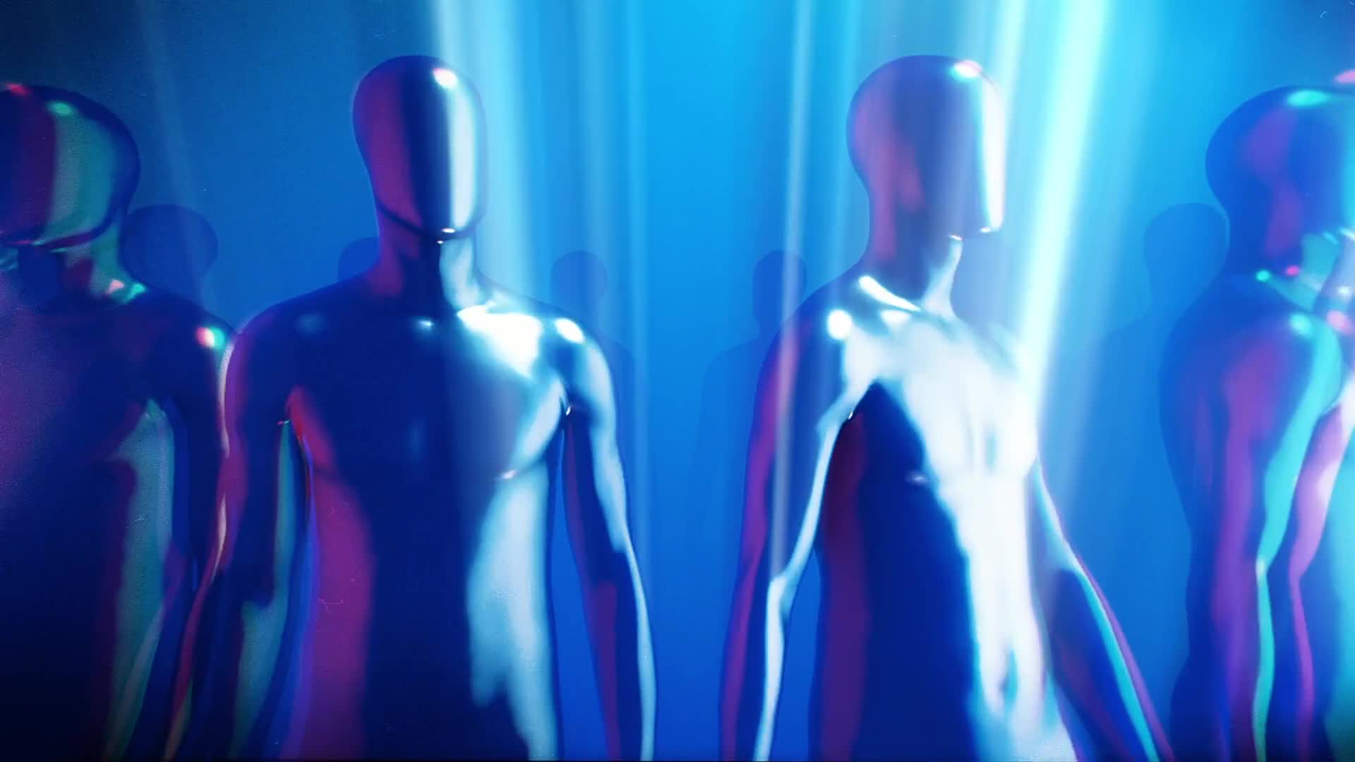 Humanoid Statues Circle