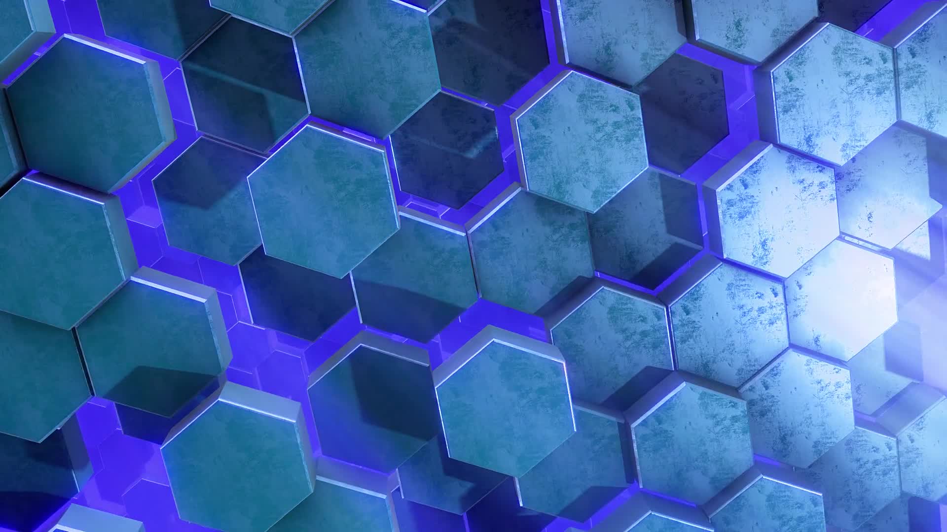 Ice Blue Pulse Background