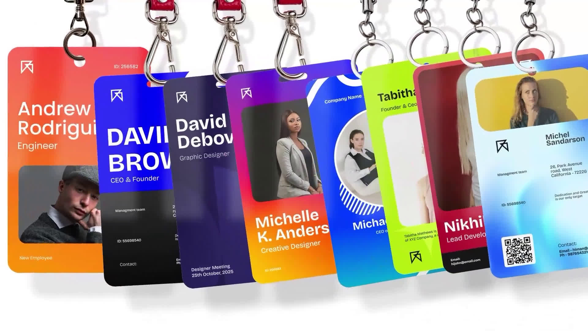 Identity Card Mockup