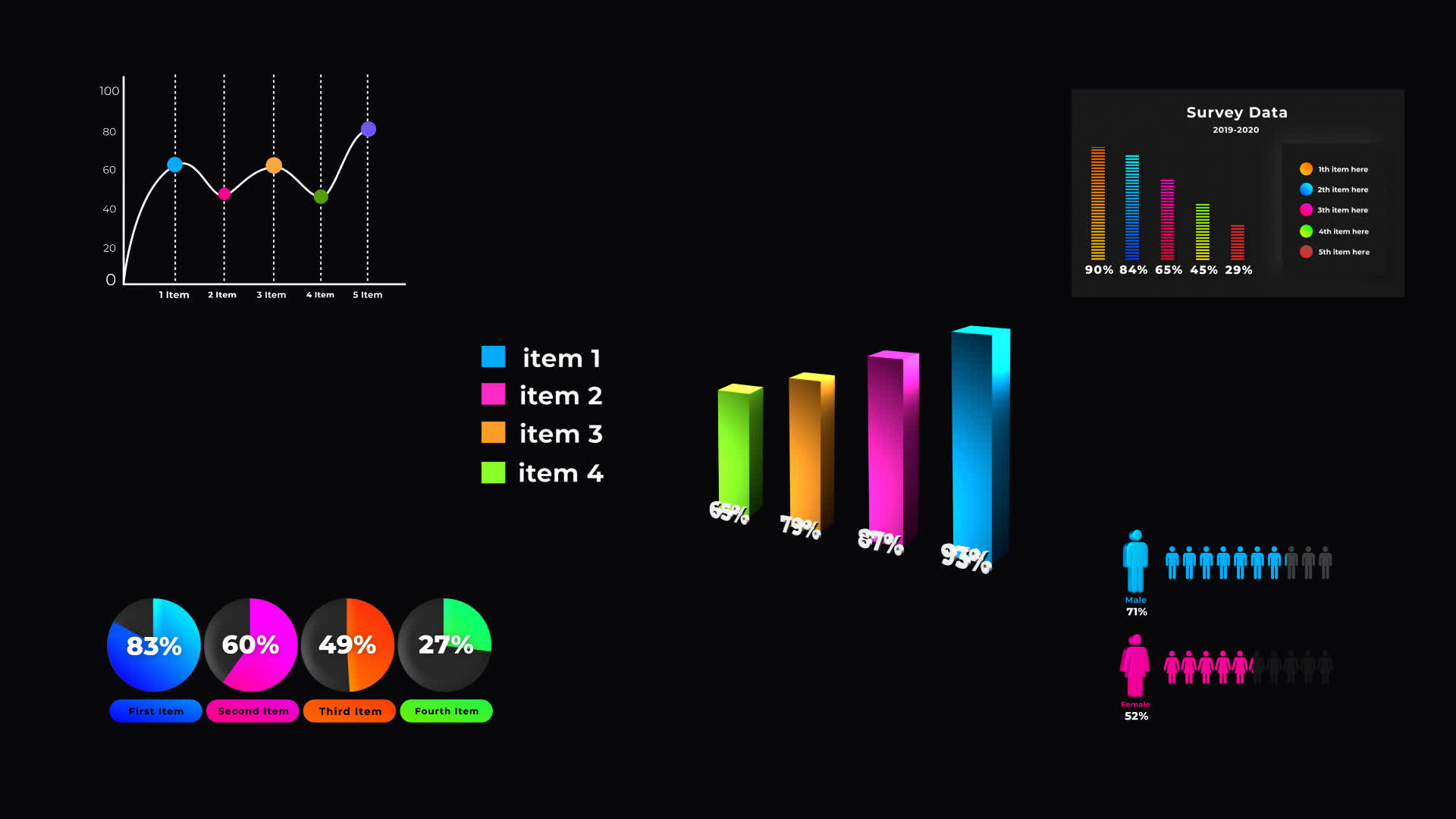 Infographic Graph Elements