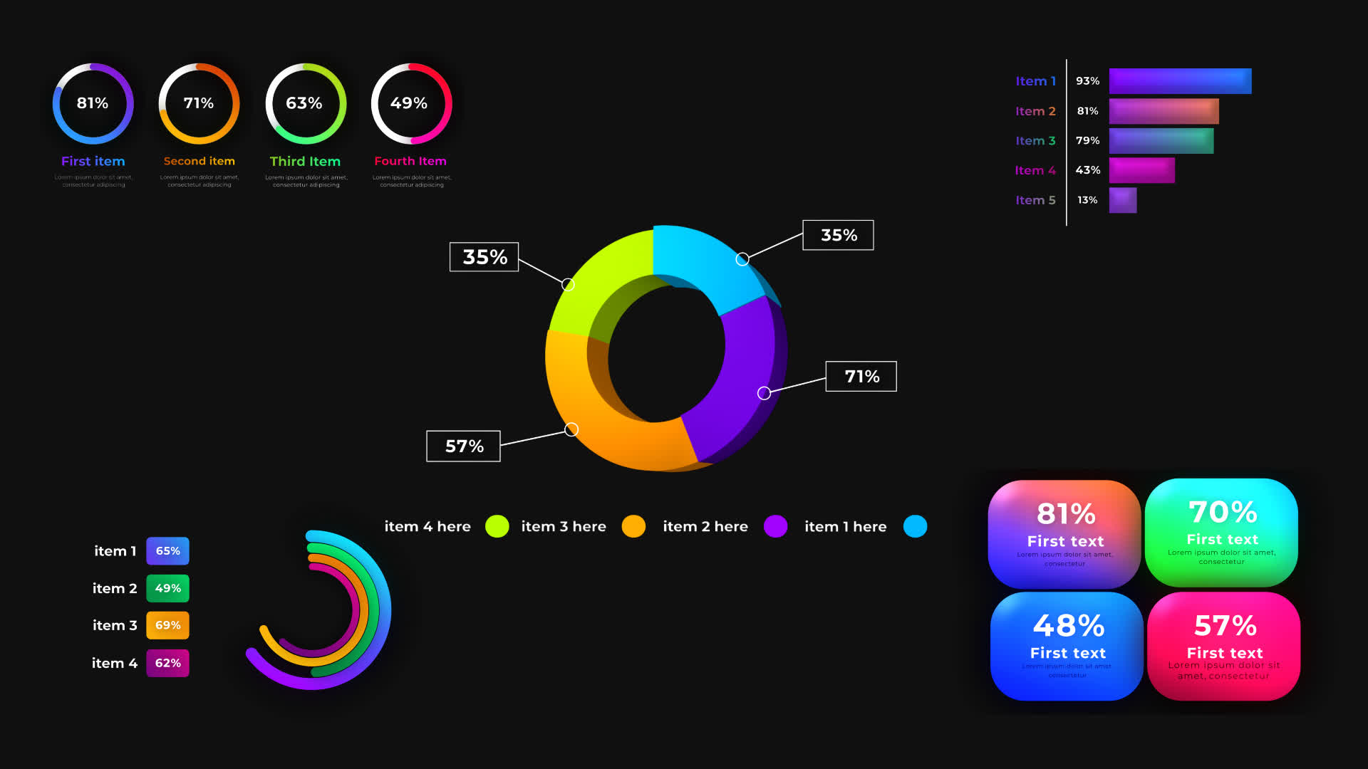 Infographic Graphs Toolkit