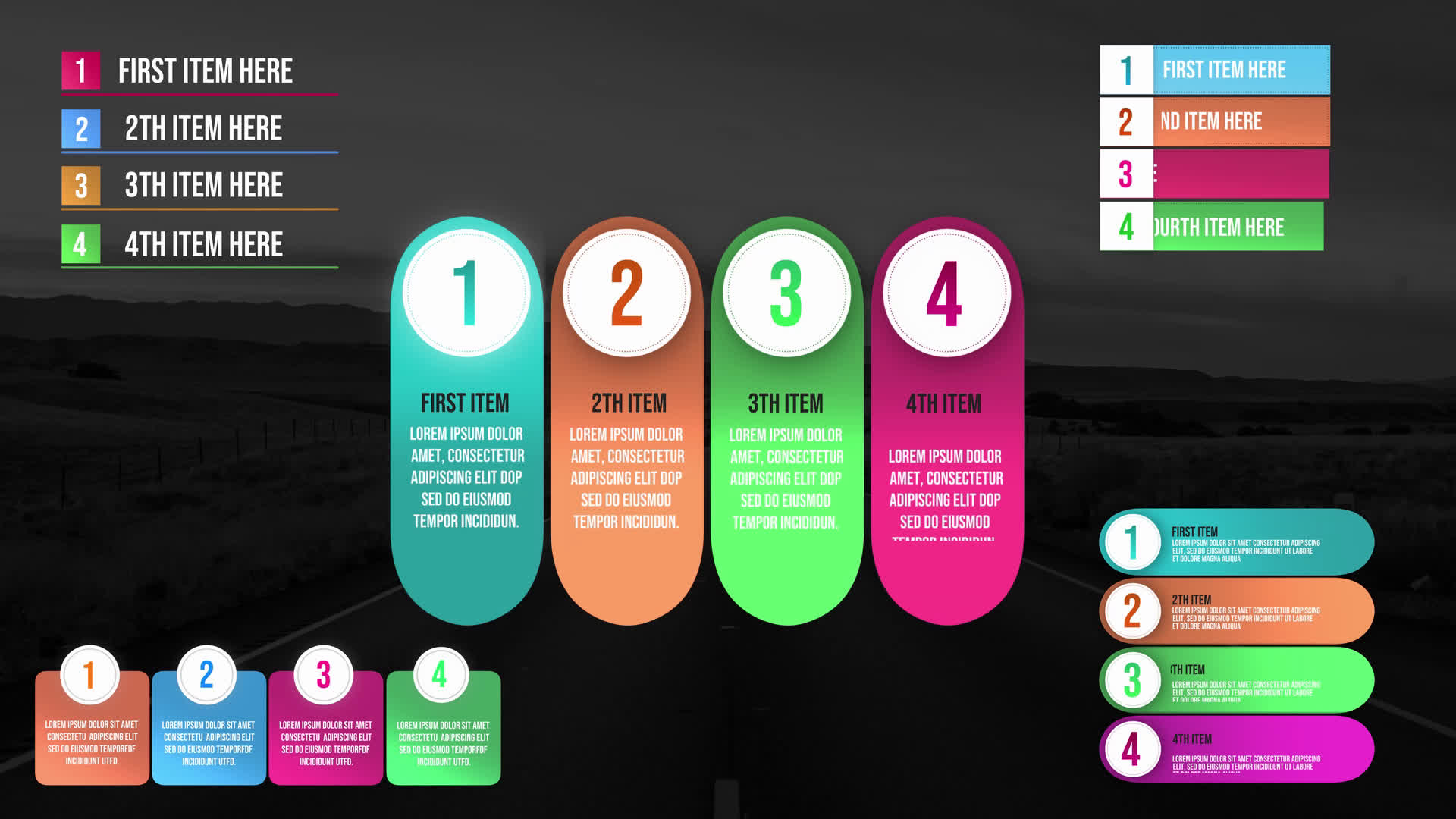 Infographic Lists Toolkit