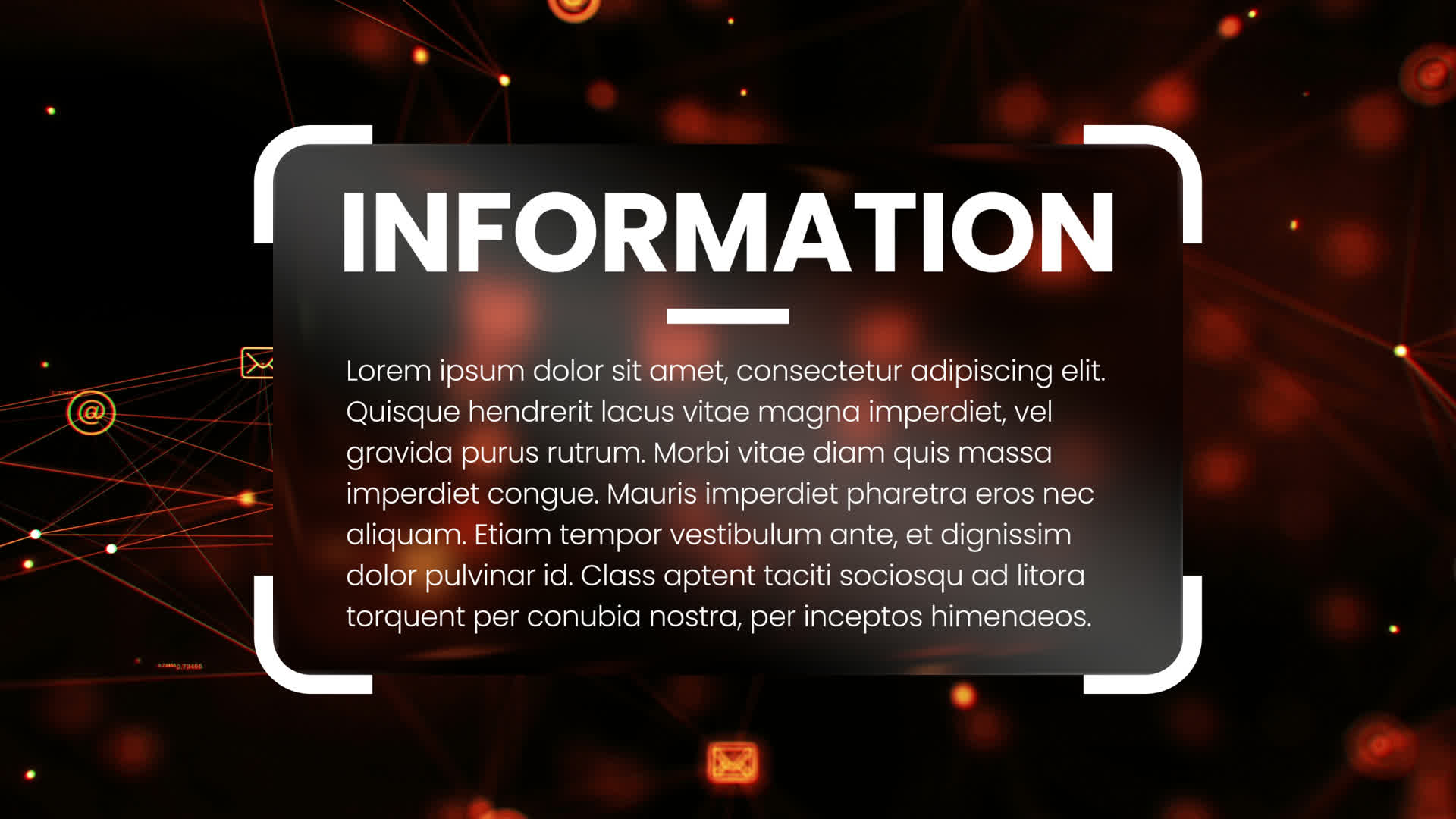 Information Box Liquid Glass