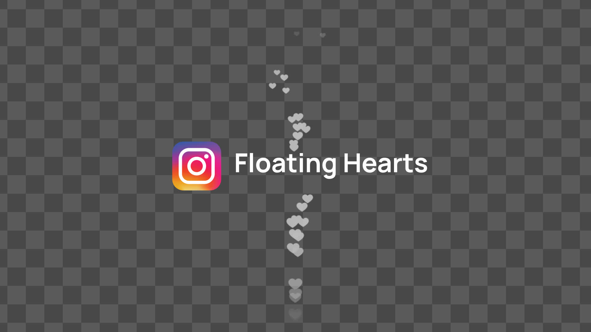 Instagram Bursting Like Animation Overlay