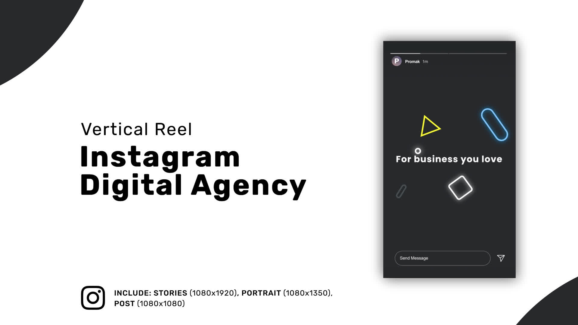 Instagram Digital Agency Vertical Reel