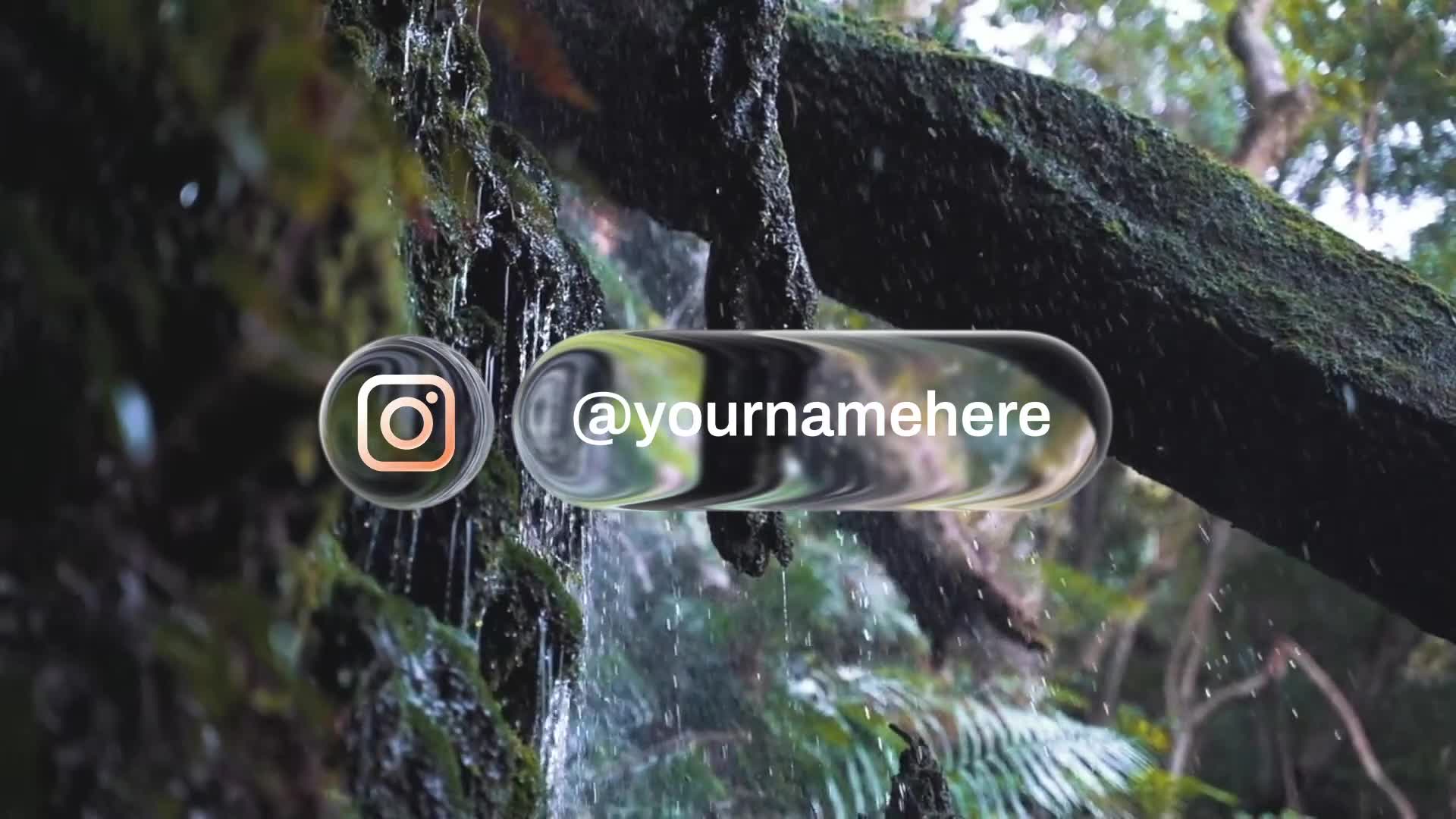 Instagram Liquid Glass Lowerthirds