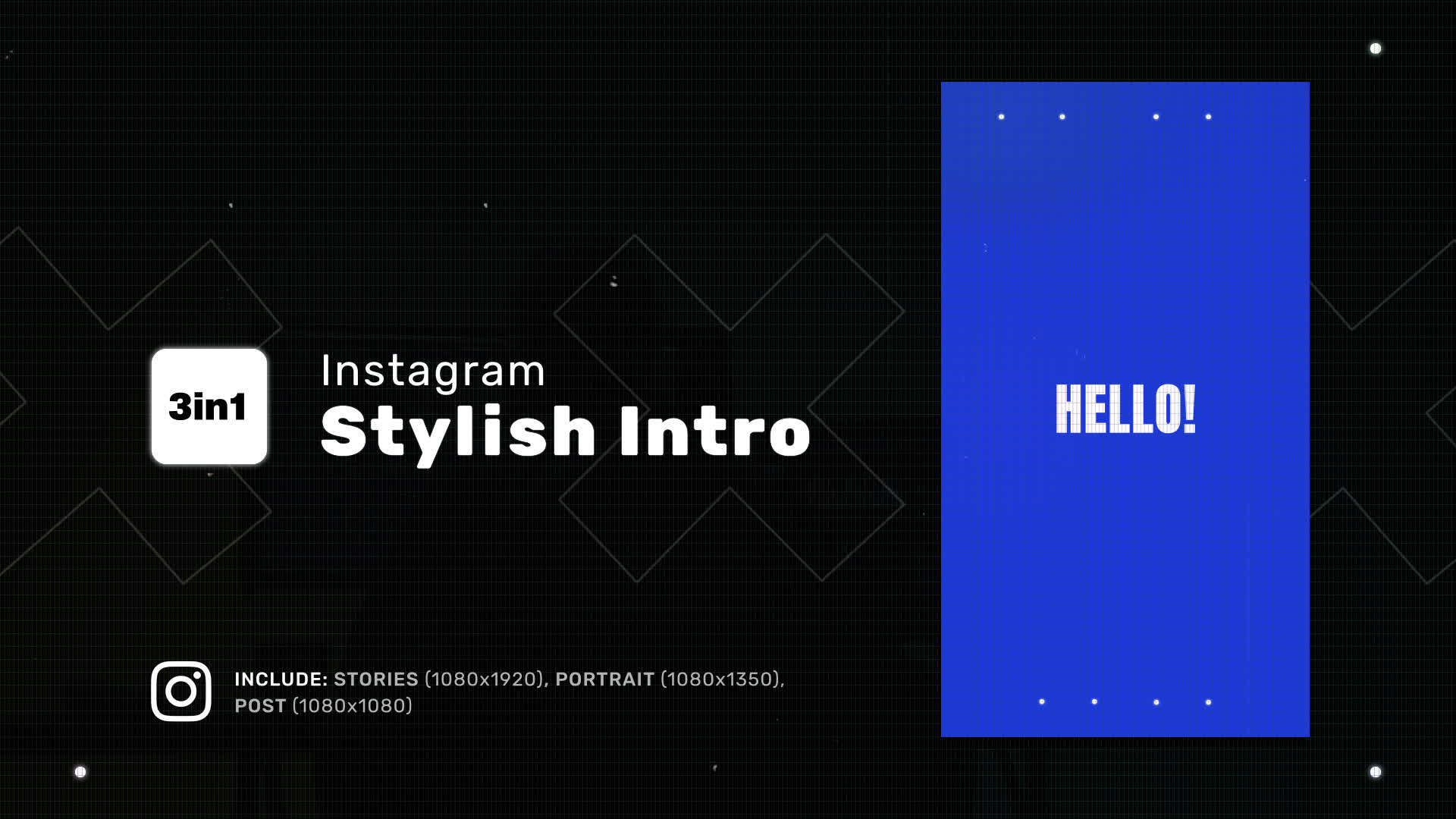 Instagram Stylish Intro Reel