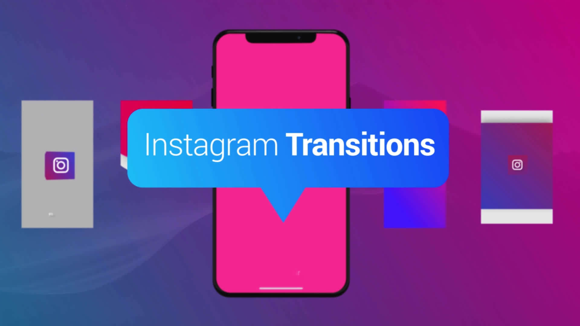 Instagram Vertical Transitions
