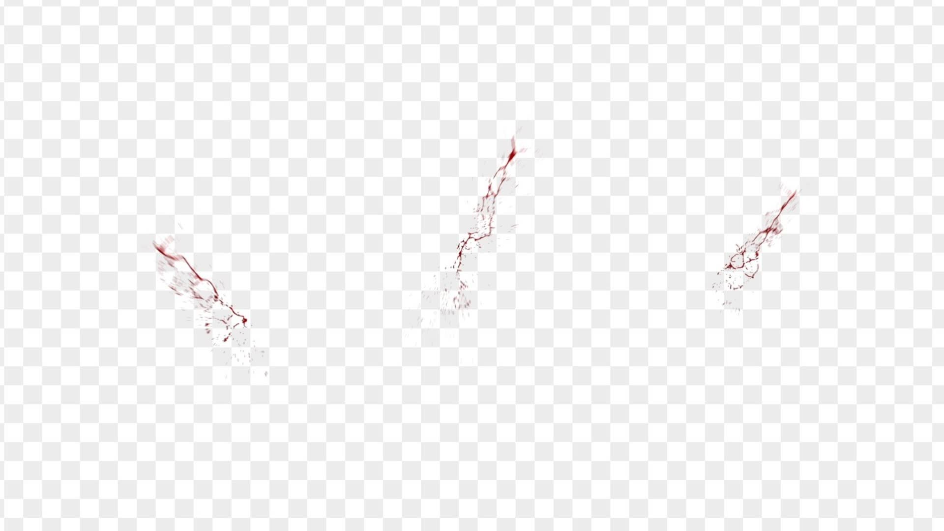 Intense Blood Splatter Effects on Alpha