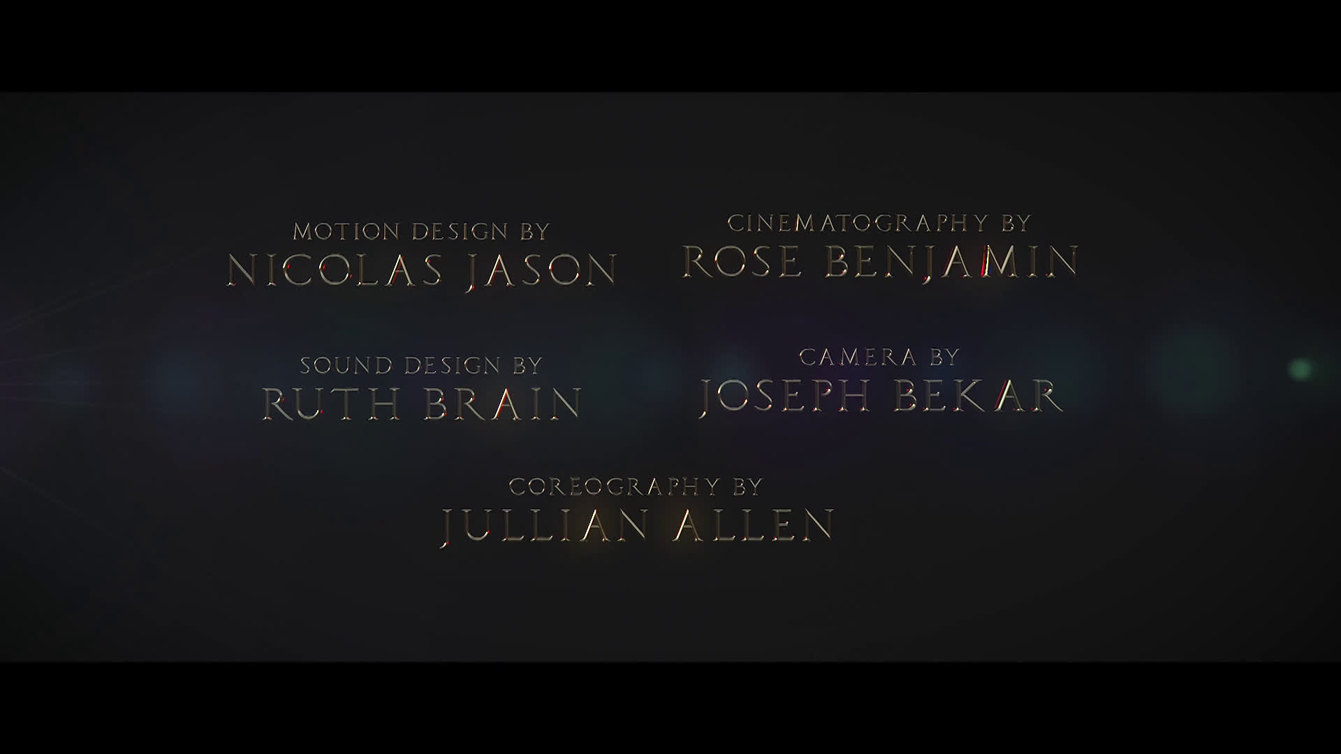 Intense Cinema Credit