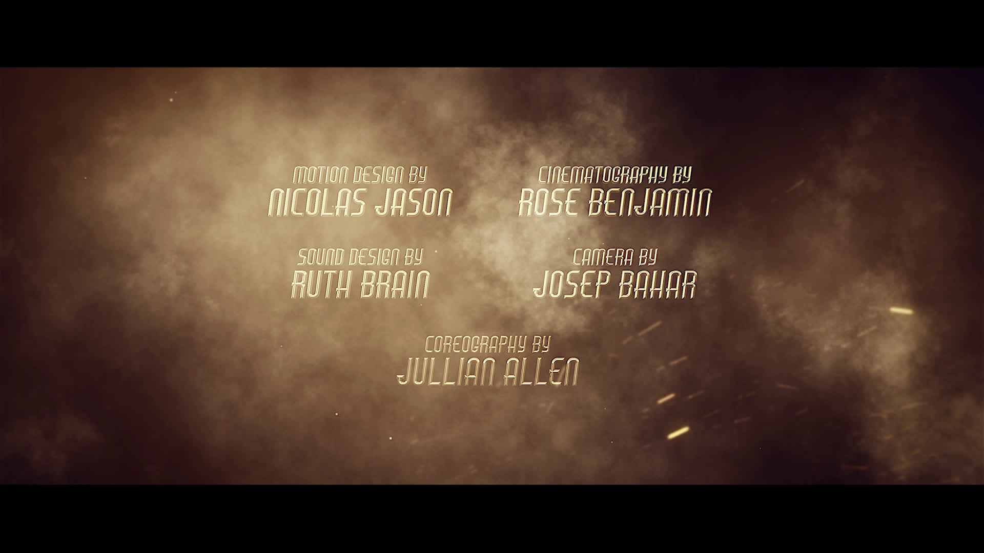 Intense Suspense Cinema Credit