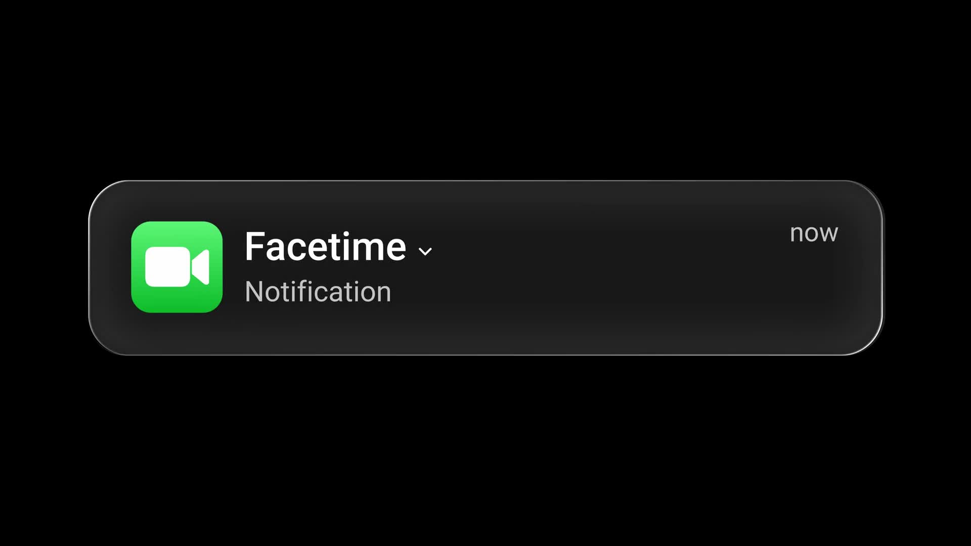 Ios Facetime Notification Liquid Glass