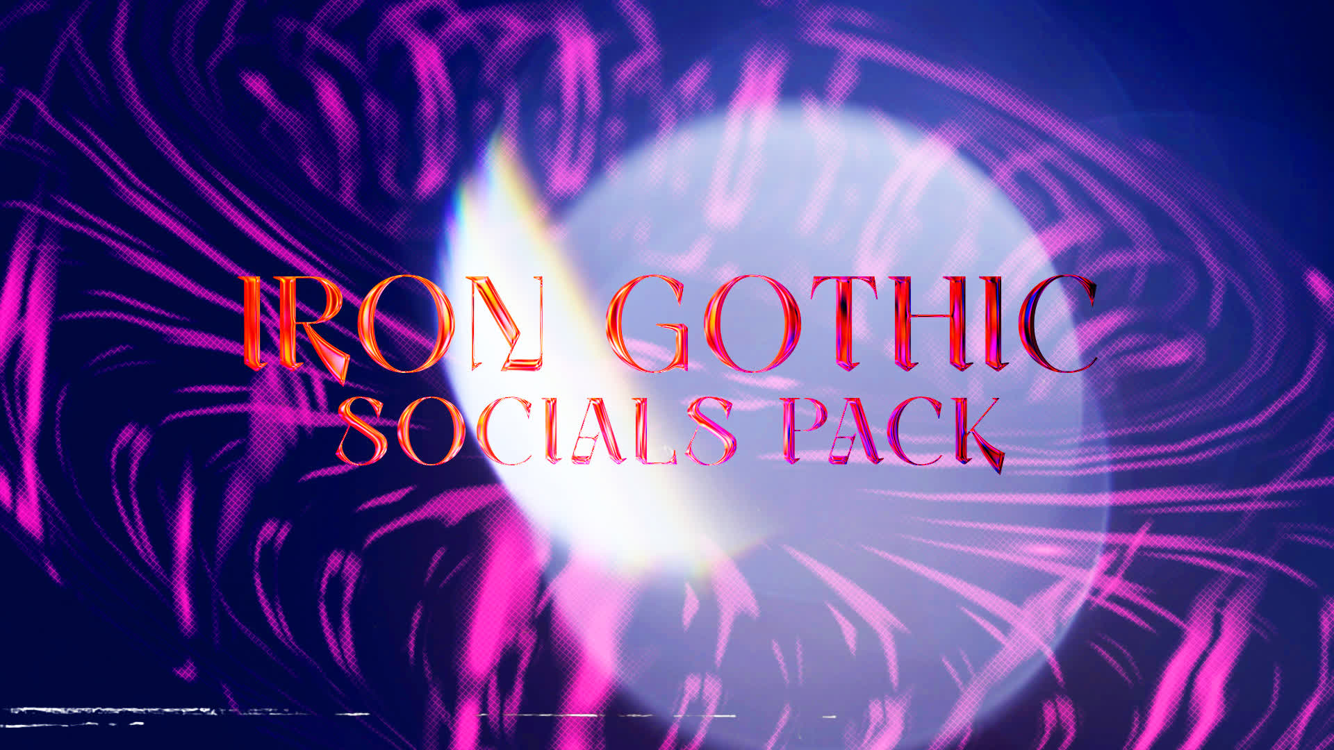 Iron Gothics Socials Pack
