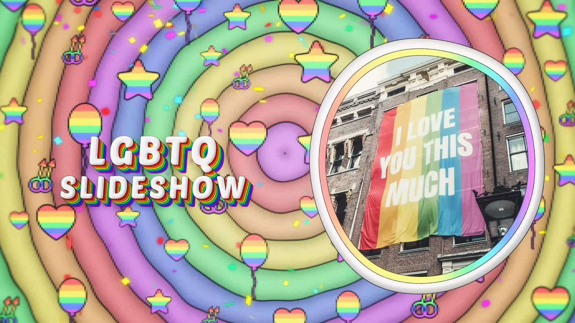 LGBT Colorful Pride Slideshow