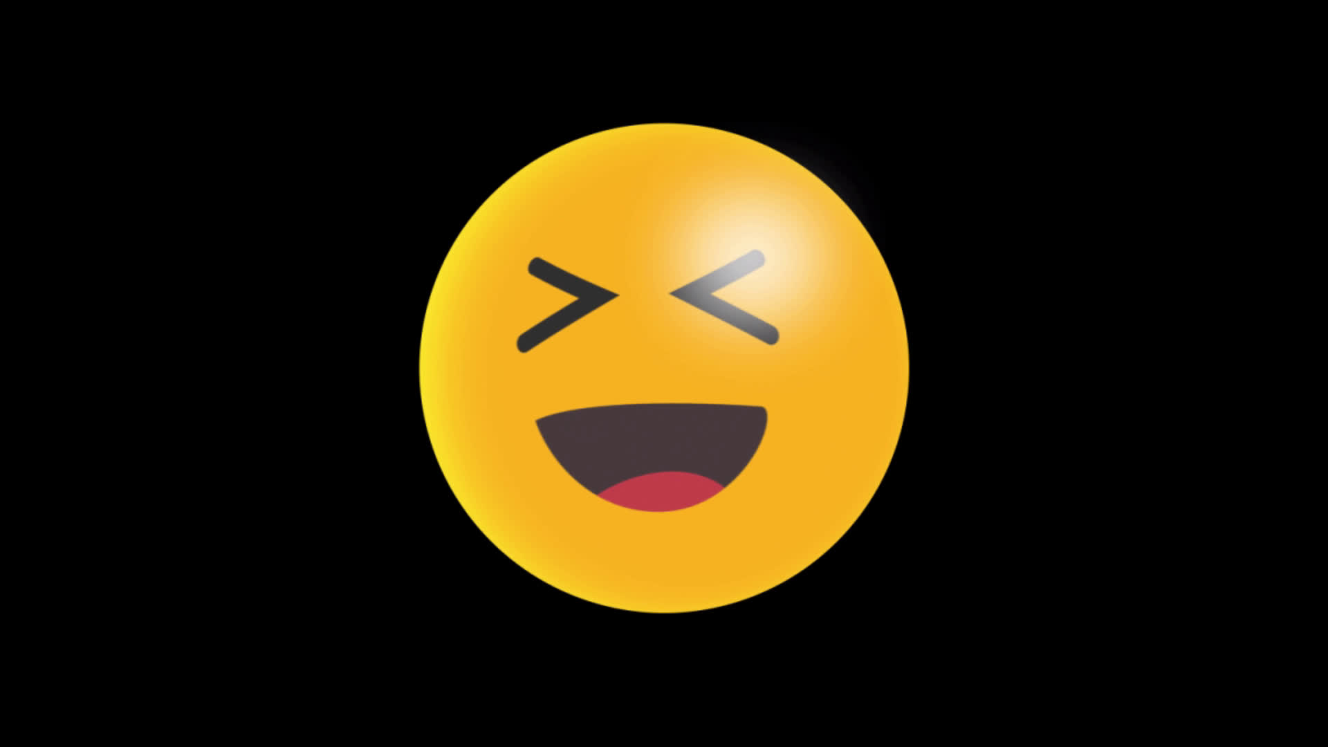 3D Laughing Emoji