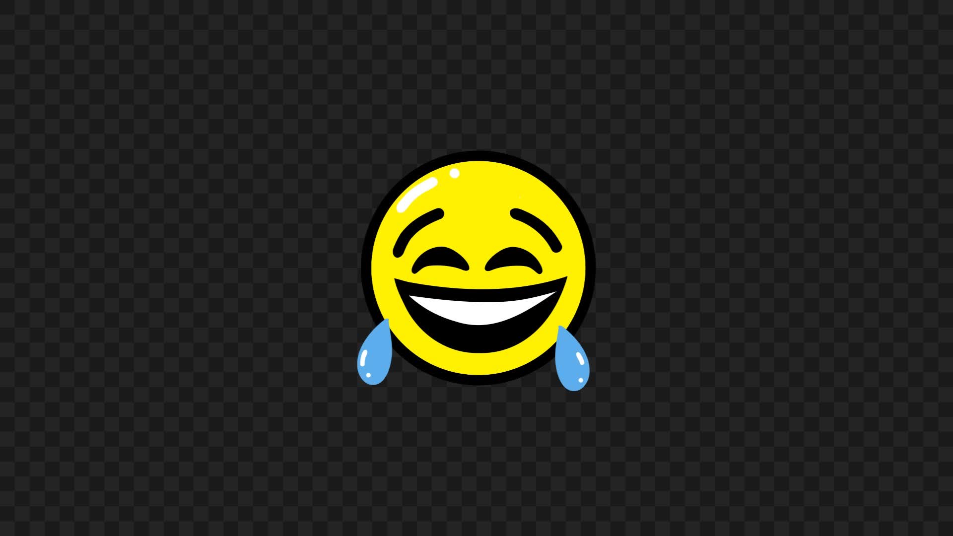 Cartoon Laughing Emoji