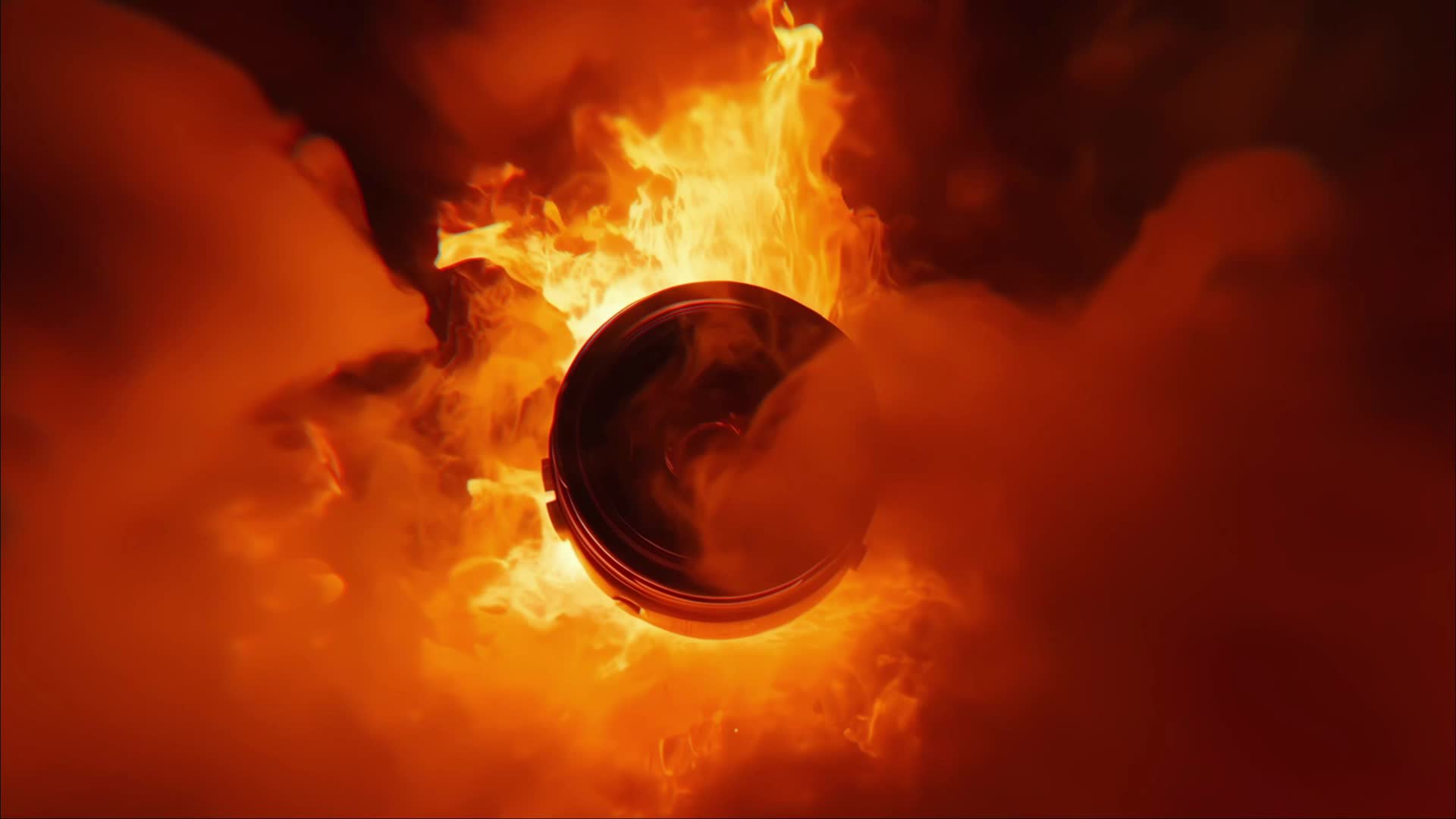 Lens on Fire