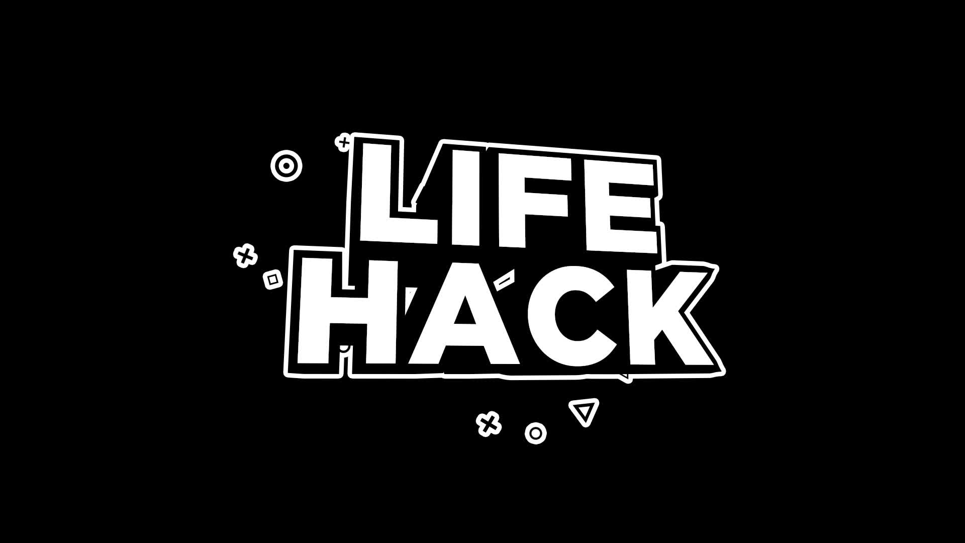 Life Hack - Cartoon Text
