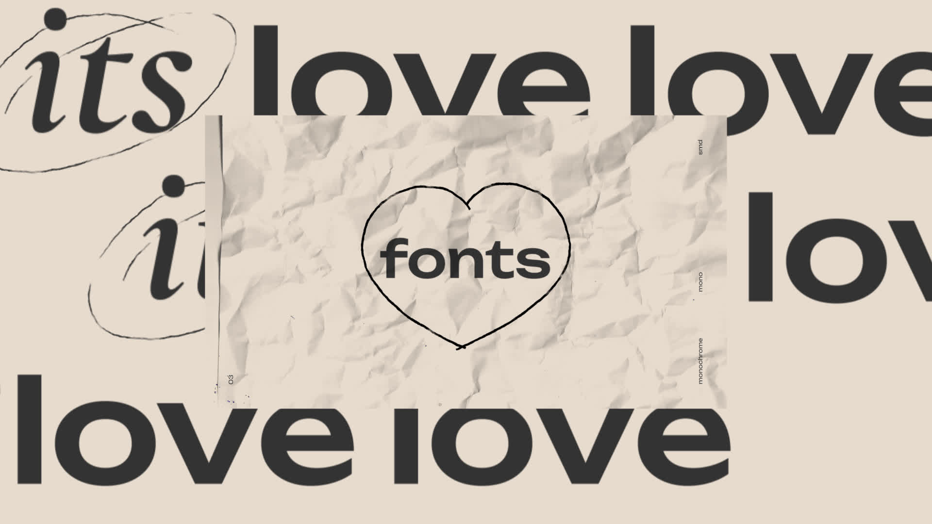 Light Paper Mixed Font Opener