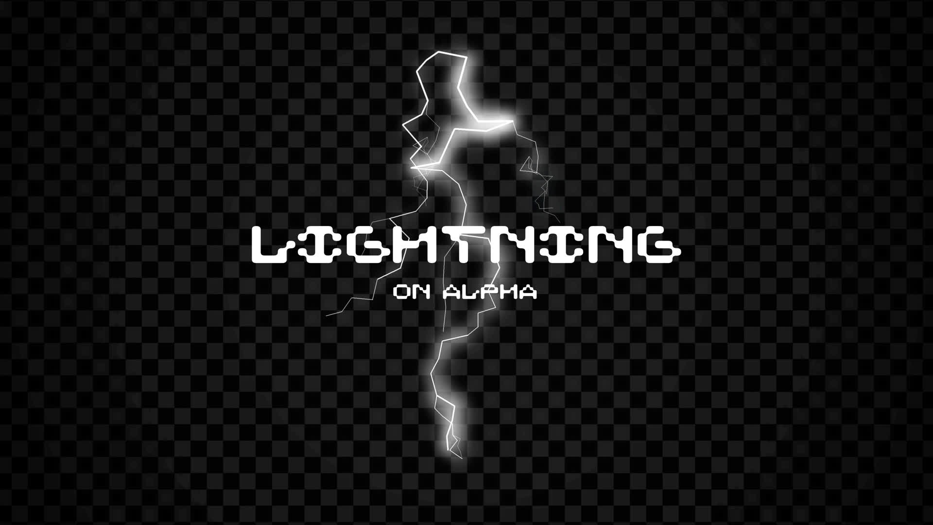 Lightning VFX On Alpha