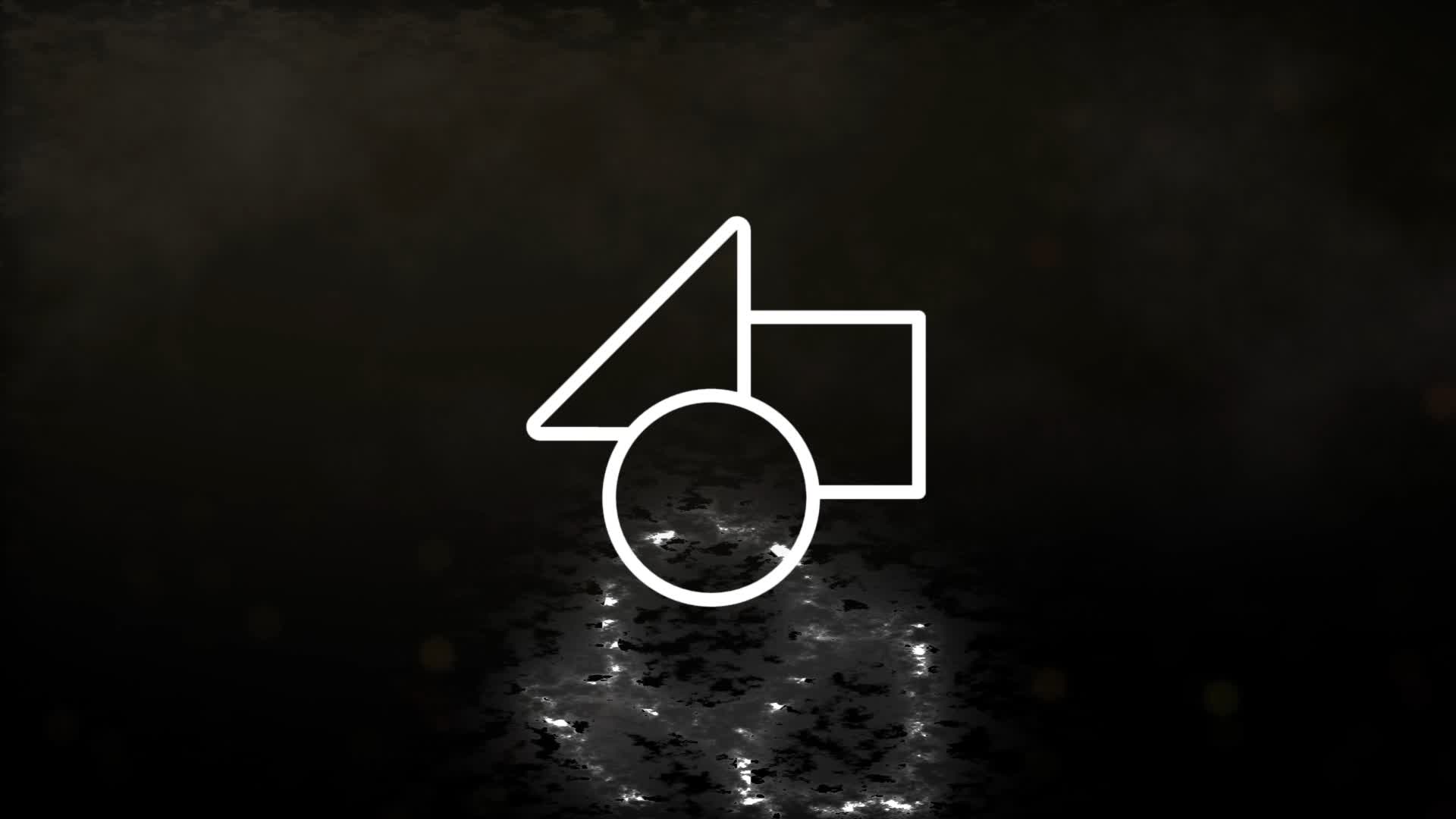 Lightning Reflection Puddle Logo Reveal