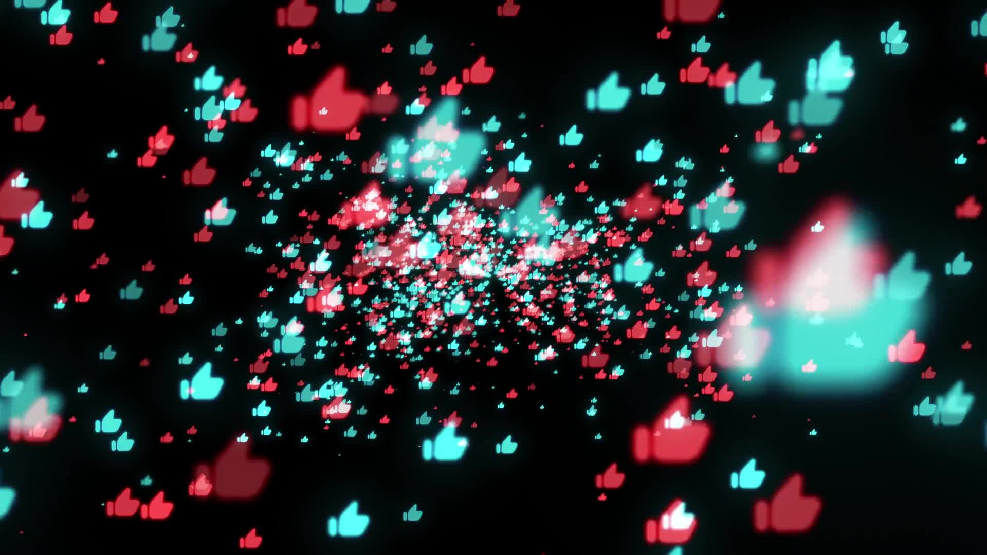 Like Icons Motion Loop