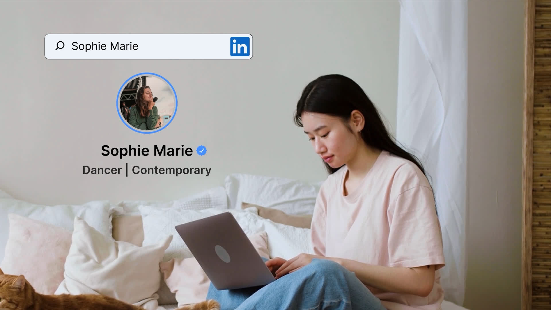 LinkedIn Profile Finder With Result Reveal Screen