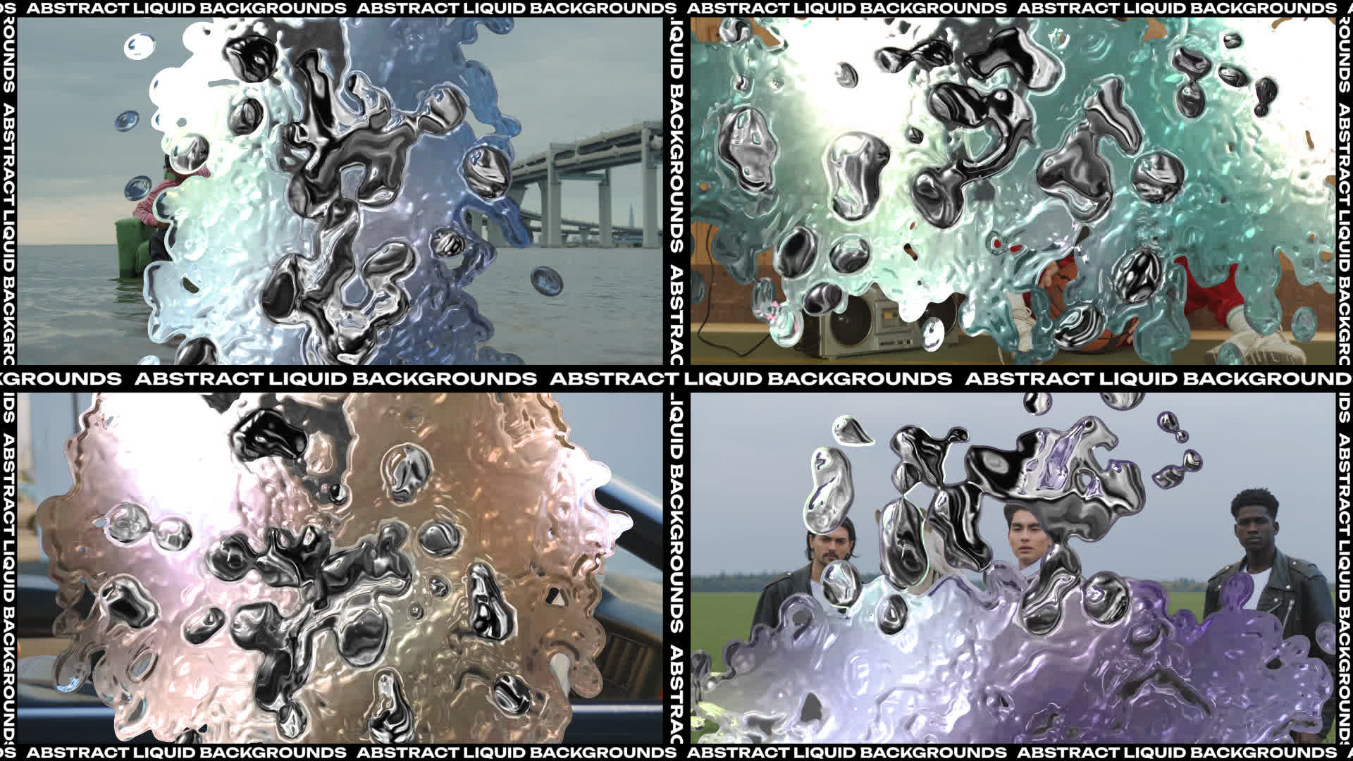 Liquid Backgrounds