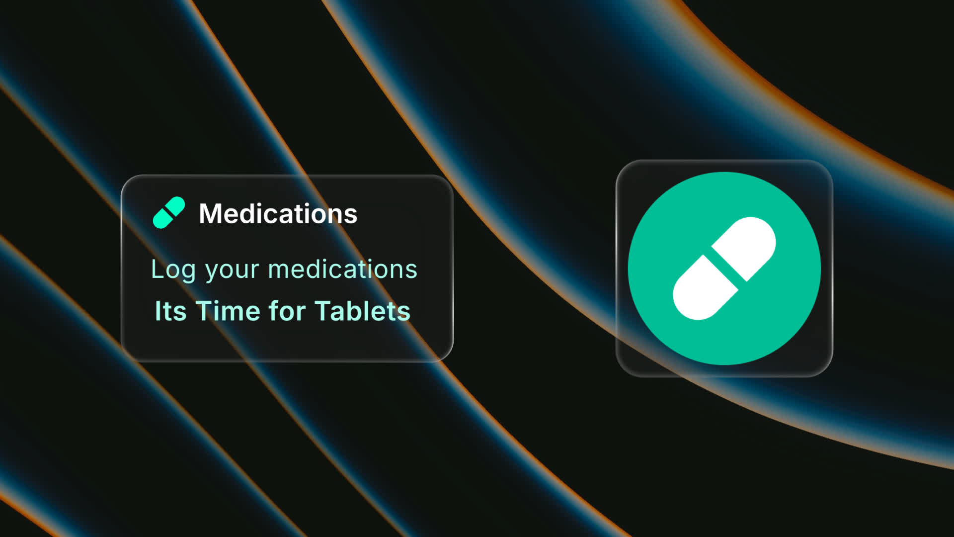 Liquid Glass Medication Reminder Widget