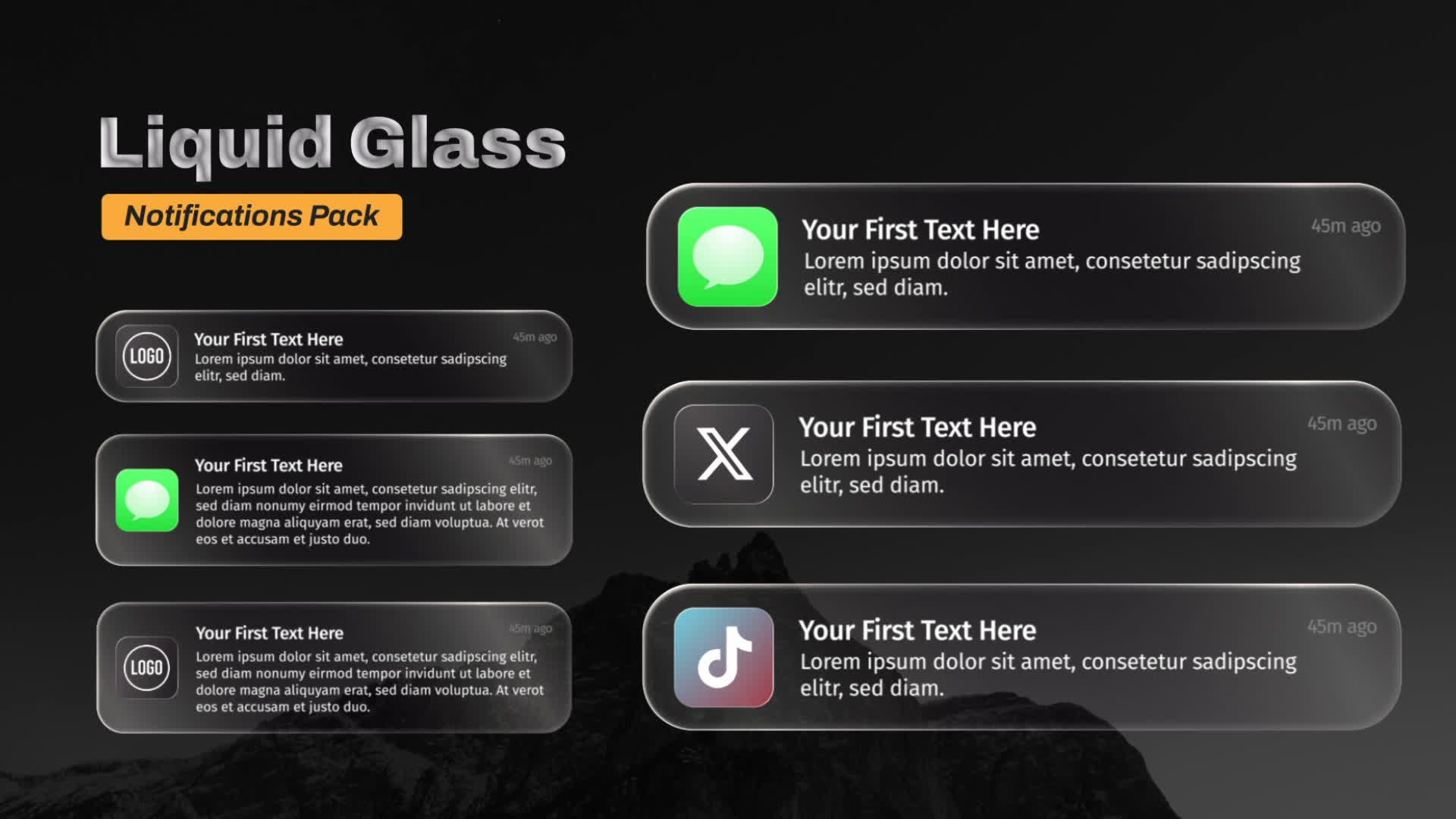 Liquid Glass Notifications
