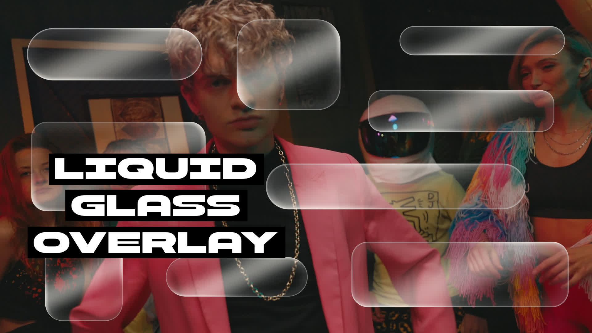 Liquid Glass Overlay On Alpha