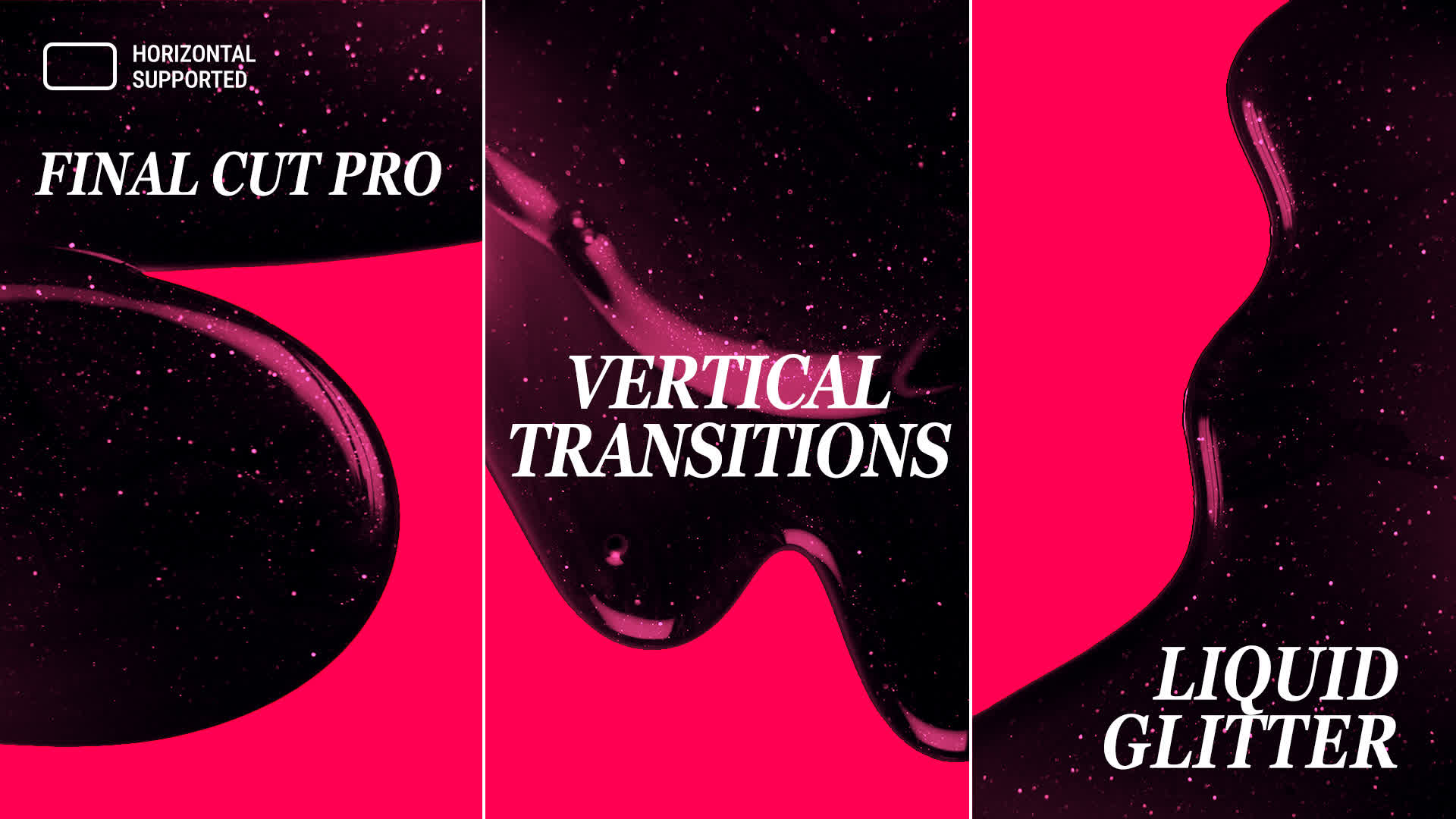 Liquid Glitter Transitions