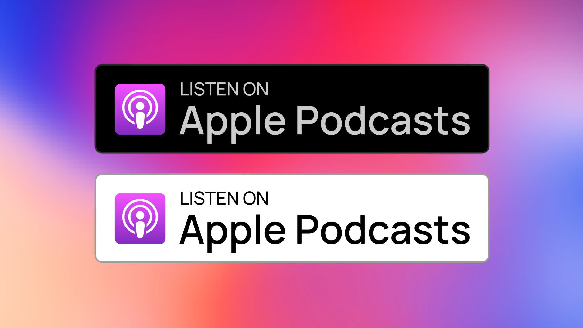Listen on Apple Music Badge