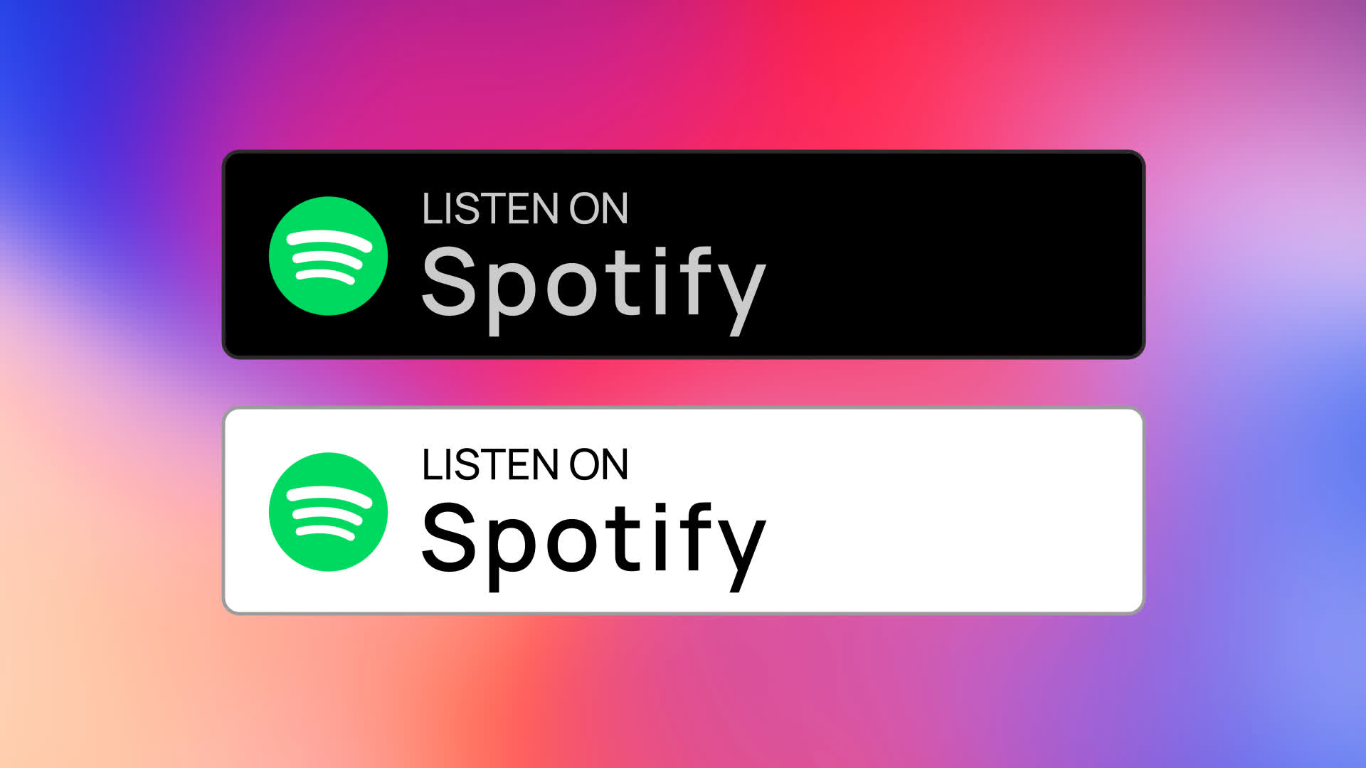 Listen on Spotify Badge