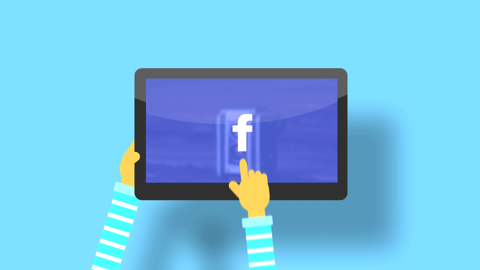 Logo On Tablet