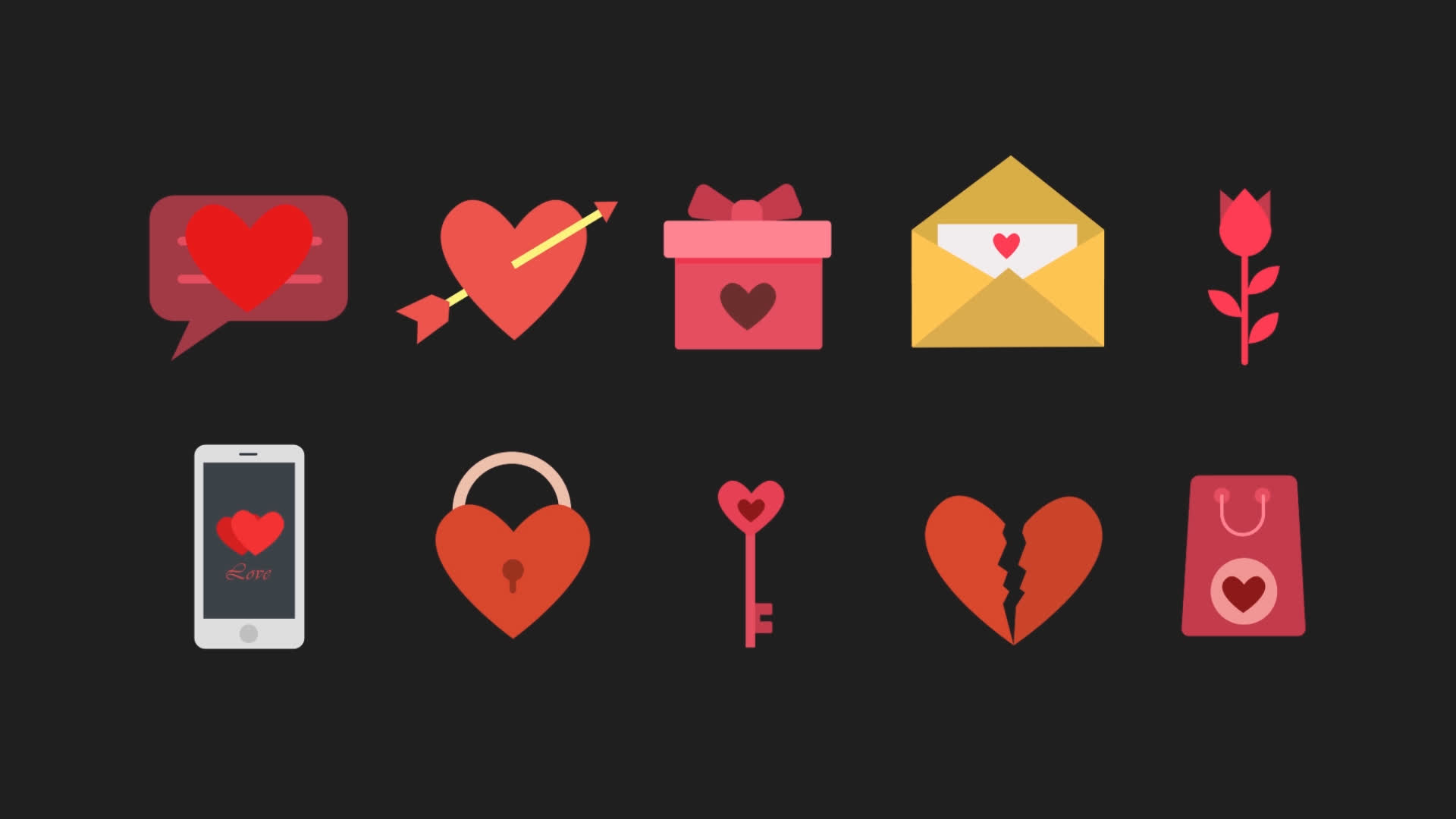 Love Icons Pack