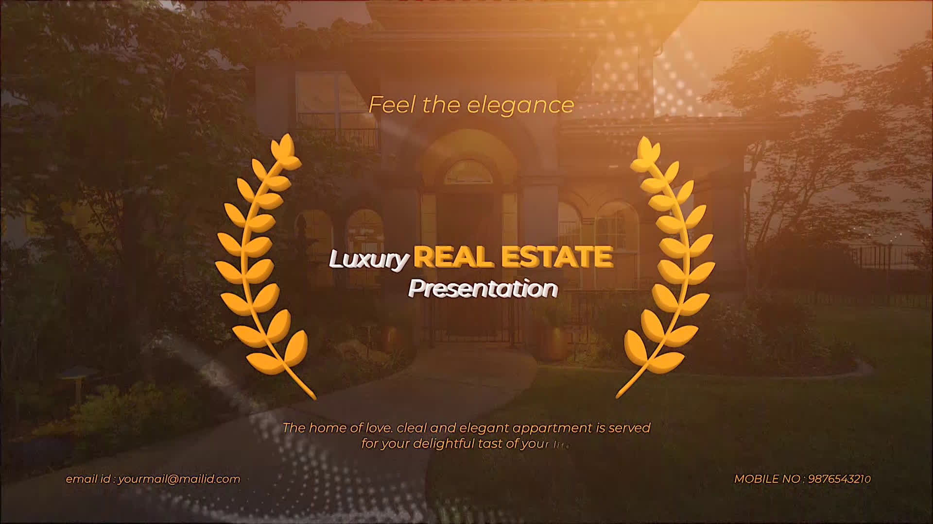 Luxury Real Estate Presentation