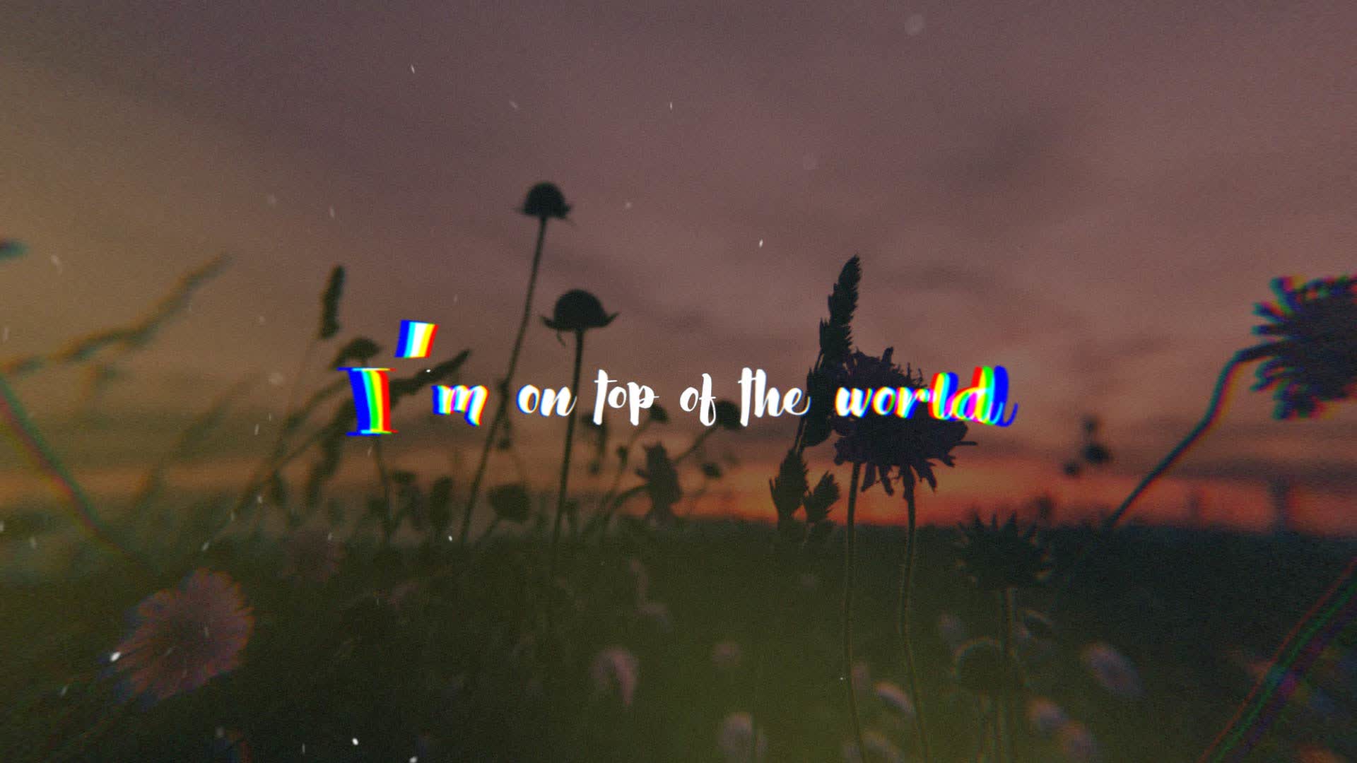 Lyric Music Video