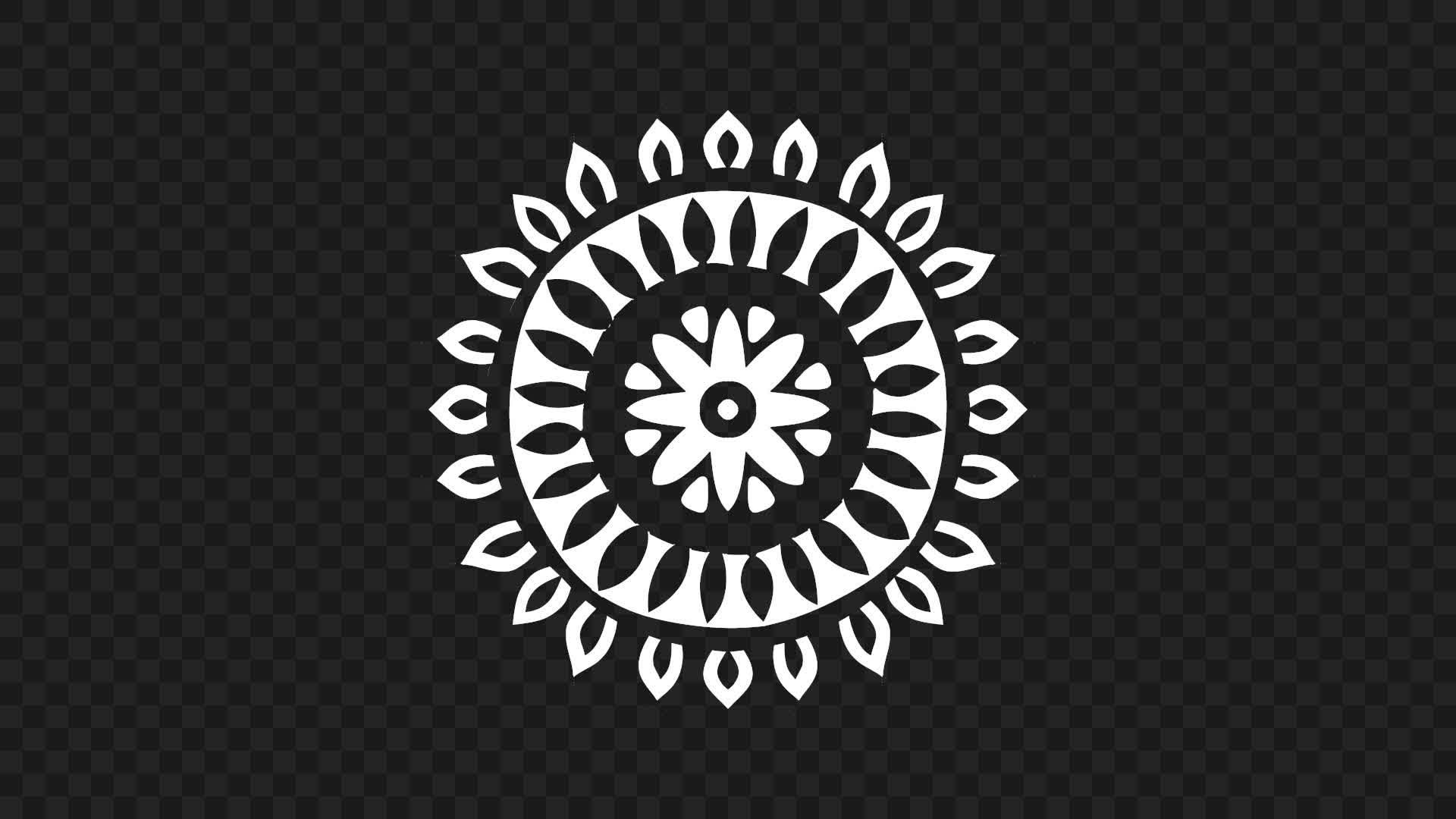 Mandala Pattern Transition