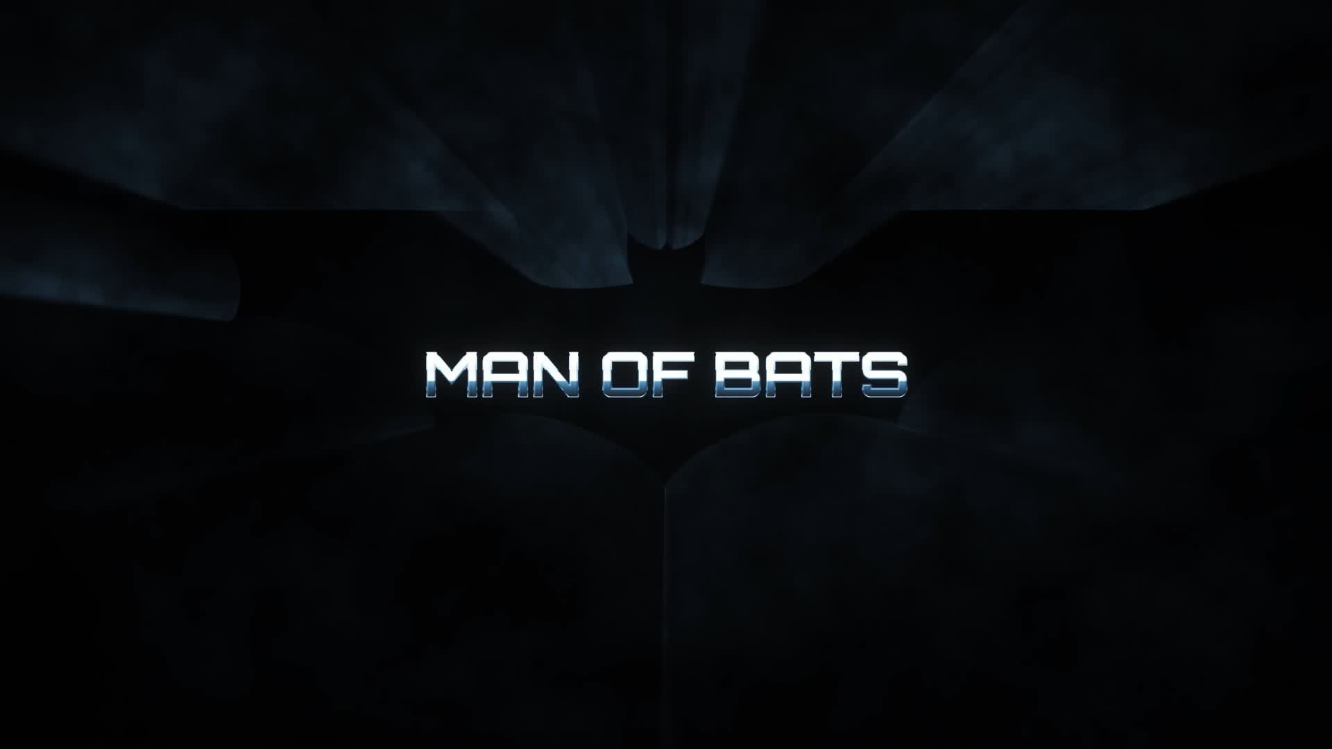 Man of Bats Superhero Title Intro