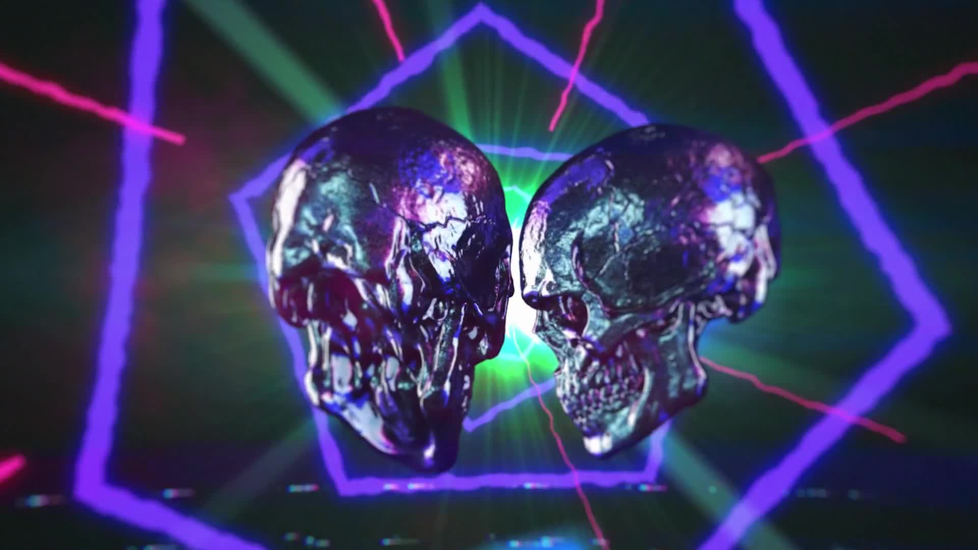 Metallic Skulls