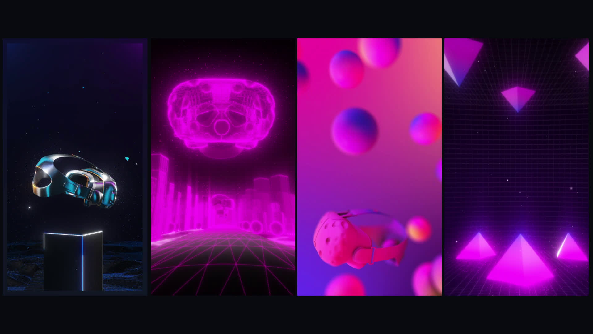 Metaverse Vertical Backgrounds