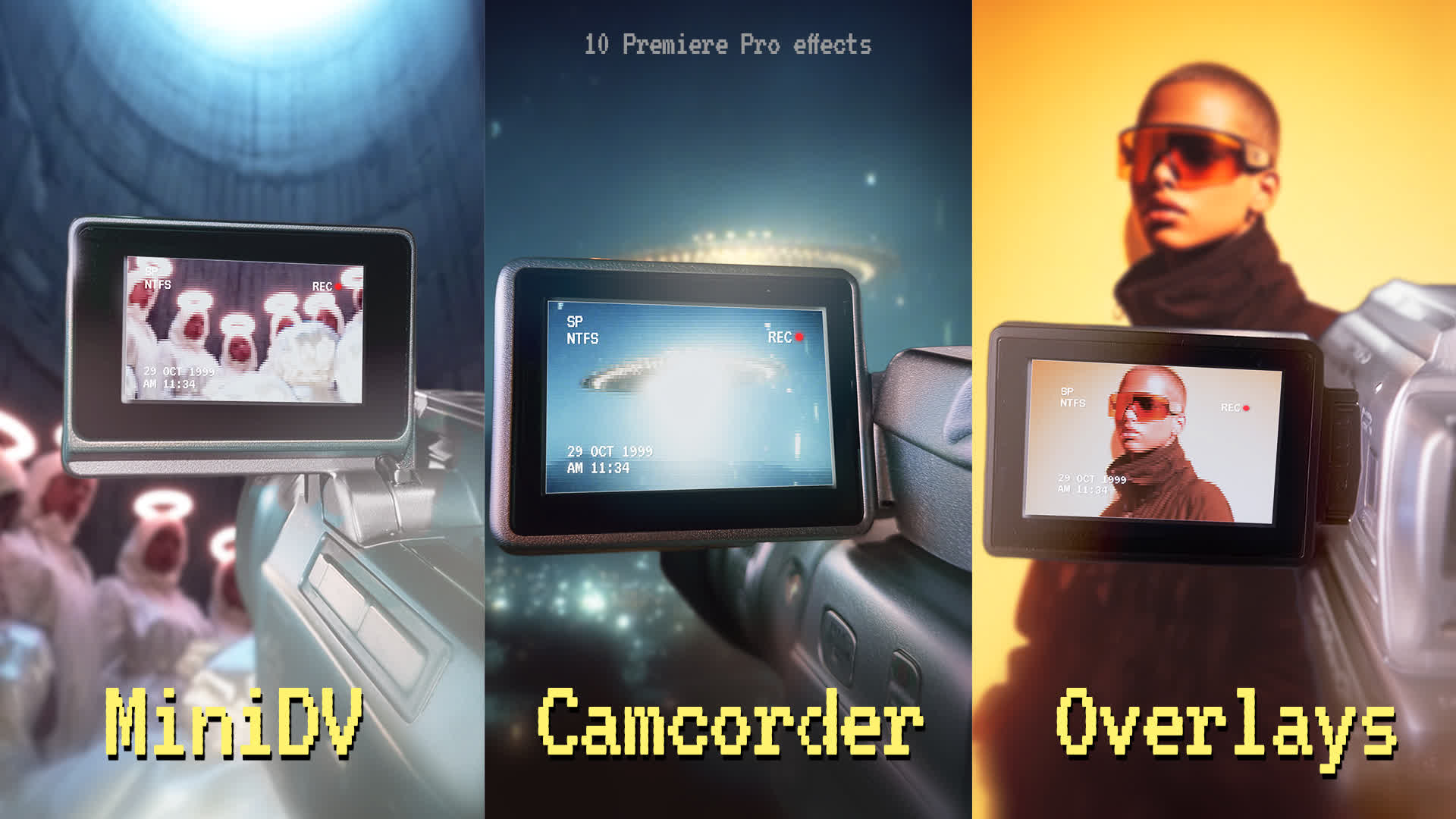 Mini DV Camcorder Overlays