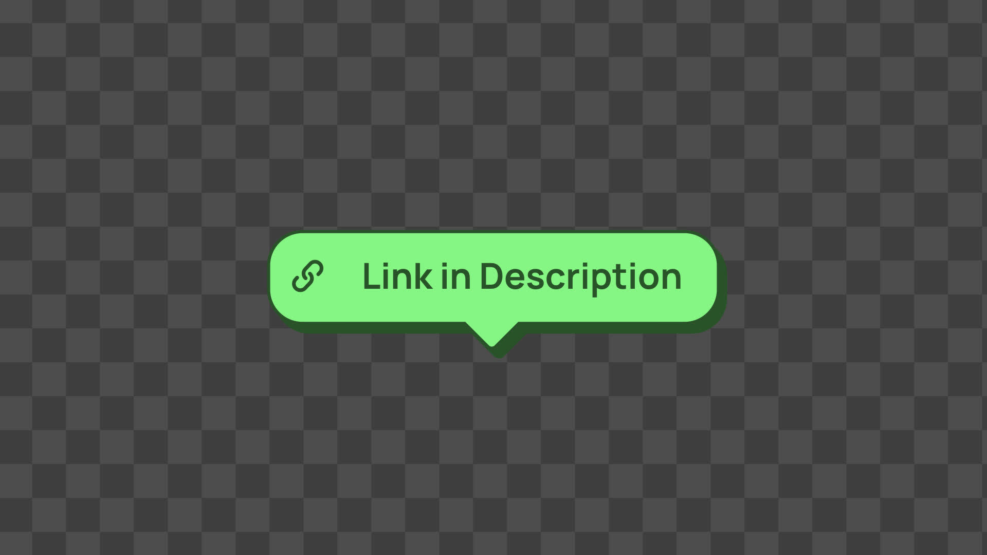 Minimal Green Link In Description Bubble