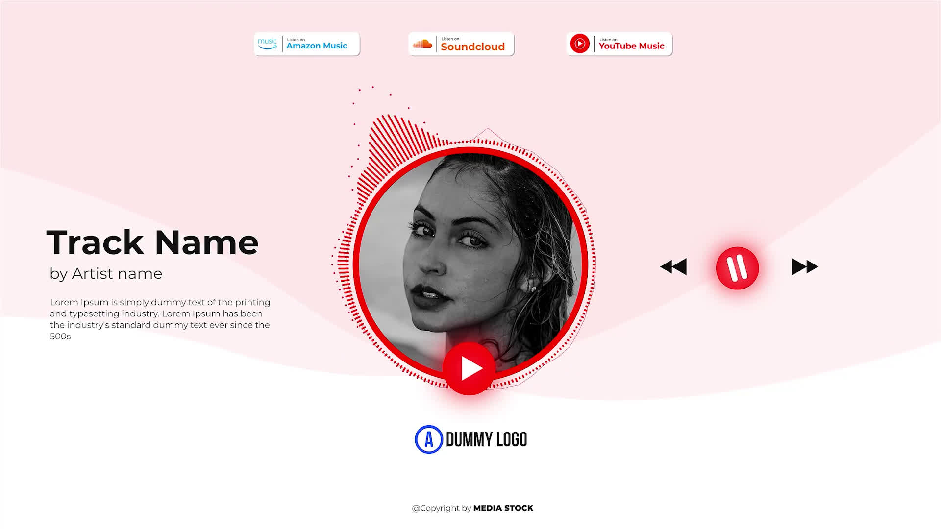 Minimal Music Visualizer