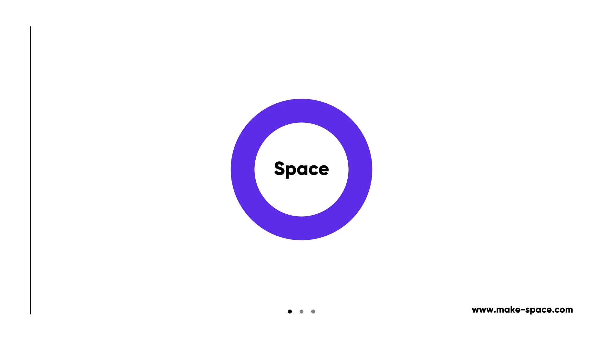 Minimal Slideshow Typography