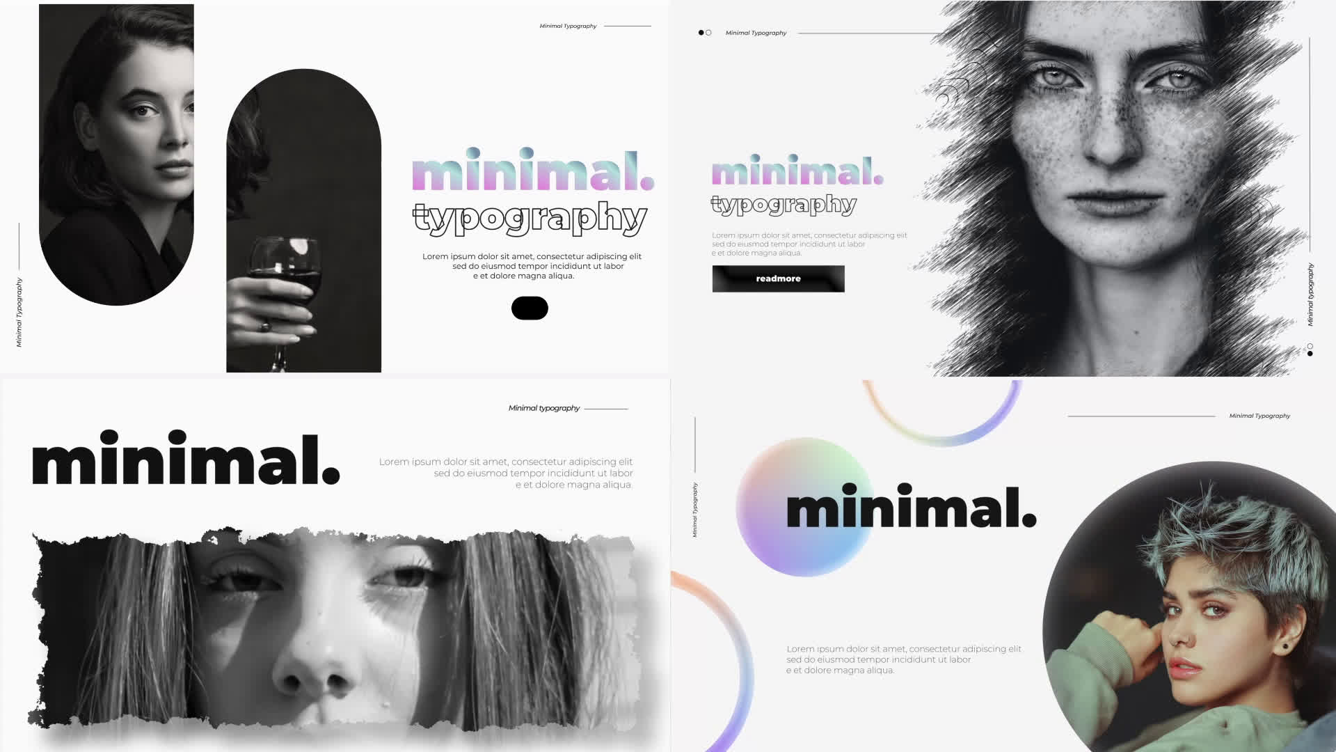 Minimal Typography Pack