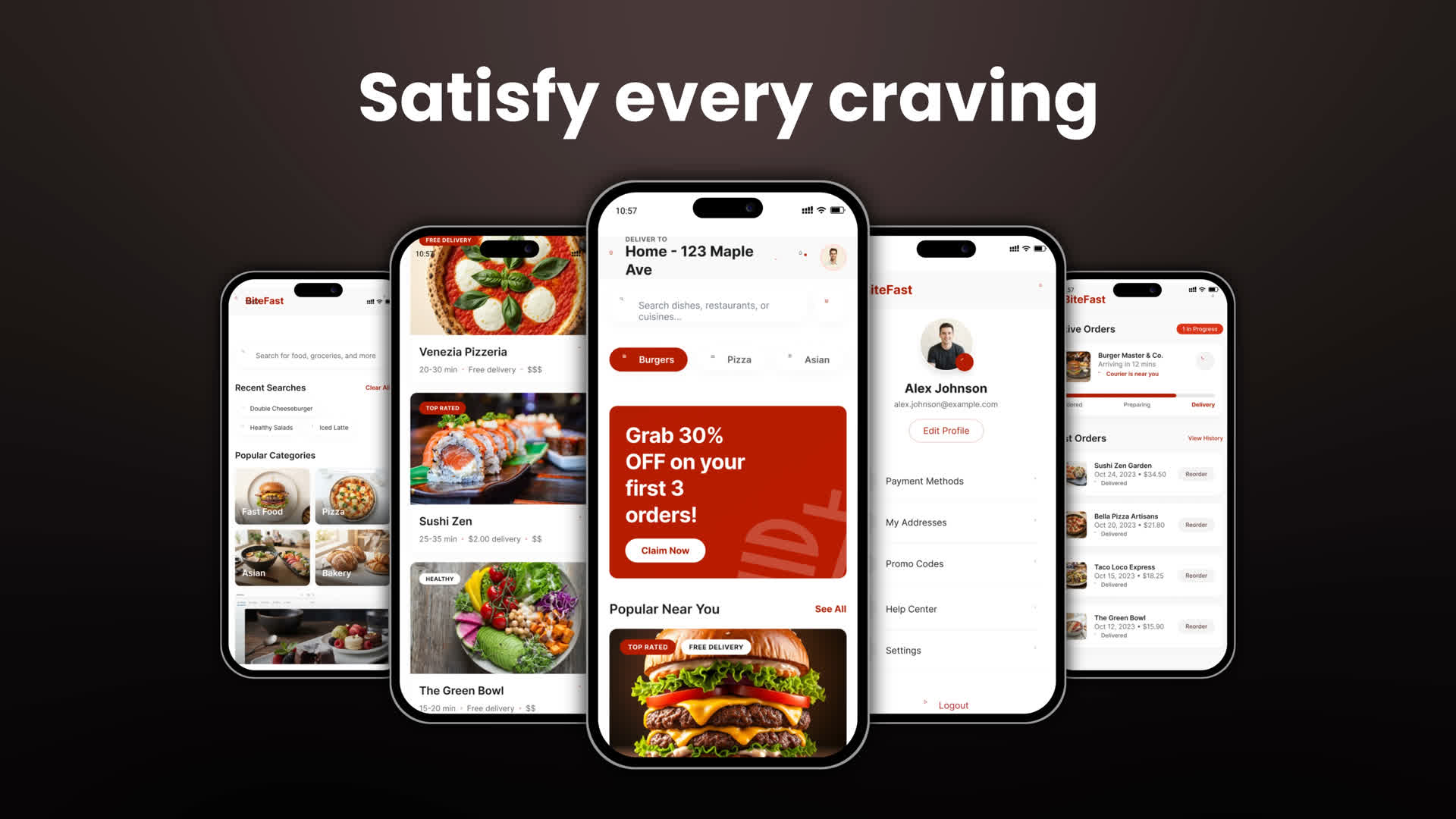 Minimalist E Commerce Mobile Interface Showcase